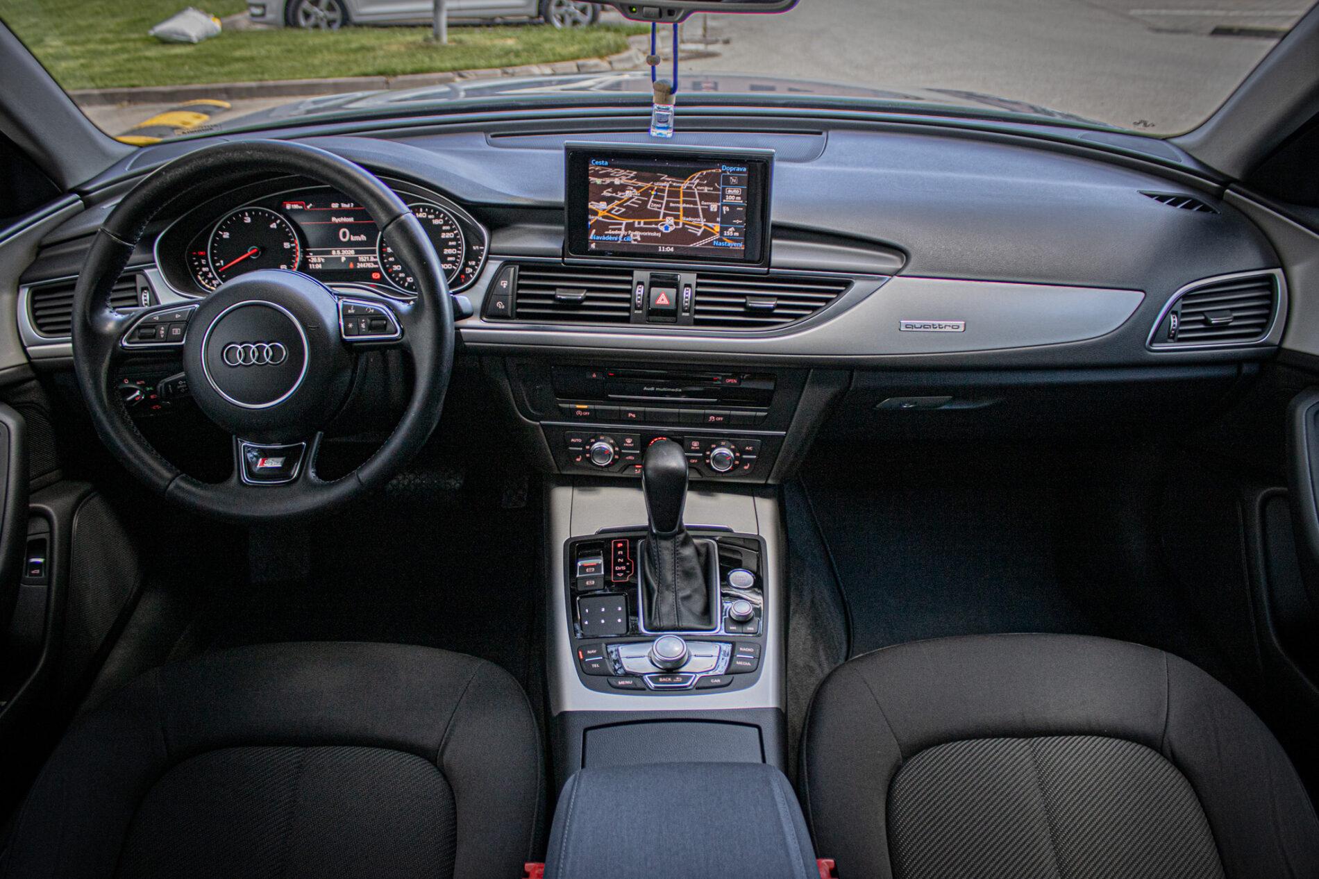 2016 AUDI A6, bílá sedan, 244 763 km