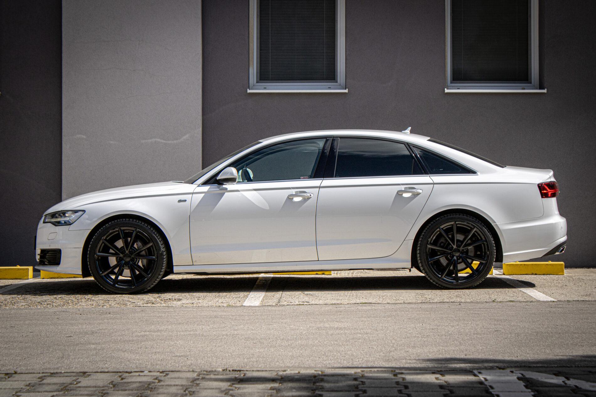 2016 AUDI A6, bílá sedan, 244 763 km