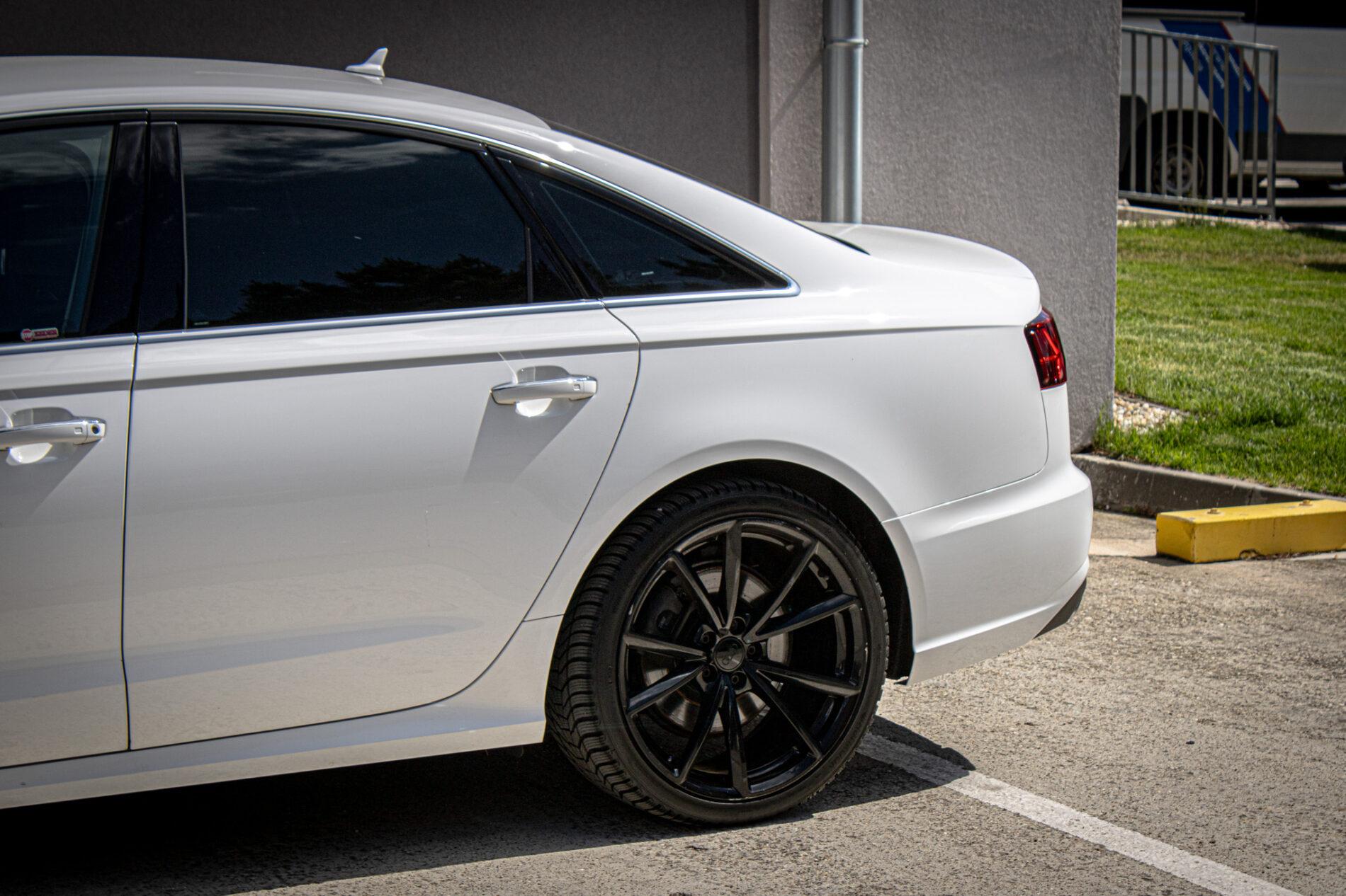 2016 AUDI A6, bílá sedan, 244 763 km