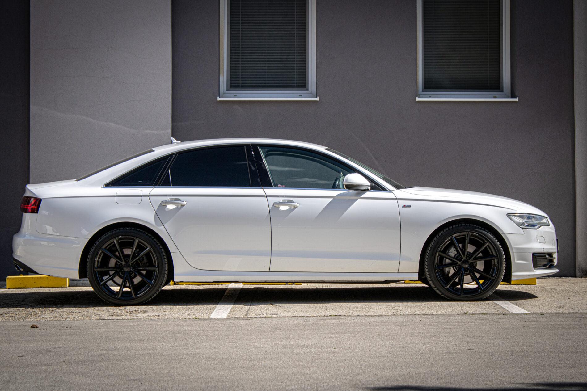 2016 AUDI A6, bílá sedan, 244 763 km