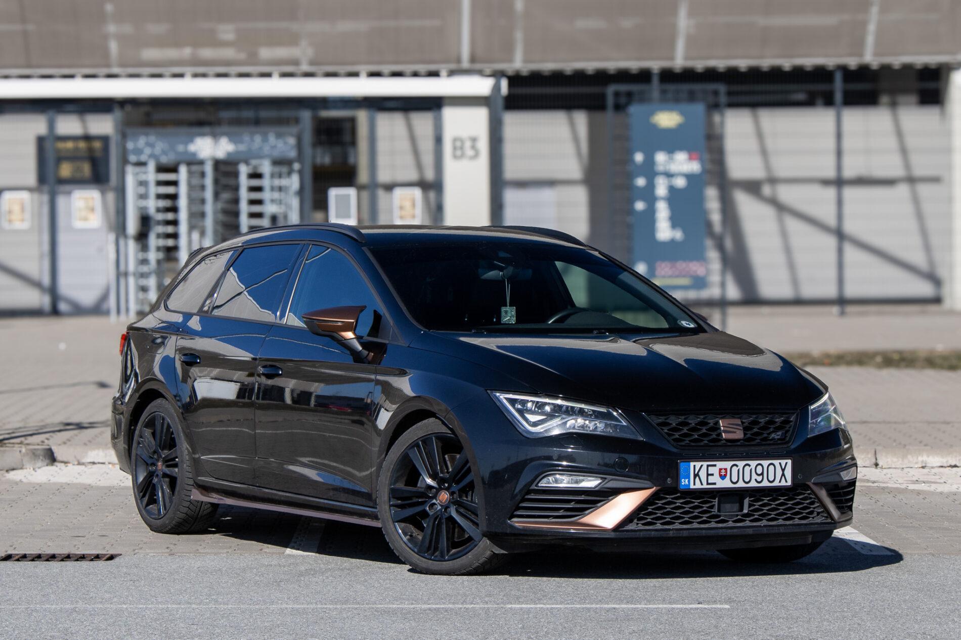 2018 Seat Leon Cupra, černá kombi, 219 326 km