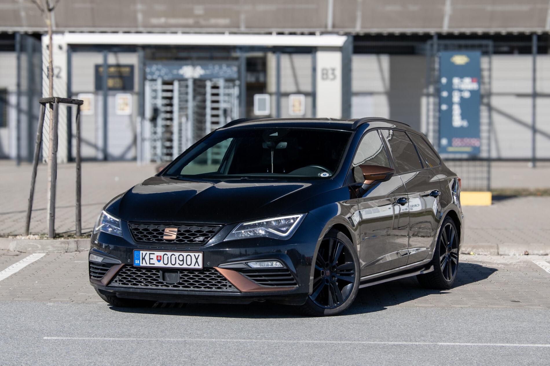 2018 Seat Leon Cupra, černá kombi, 219 326 km