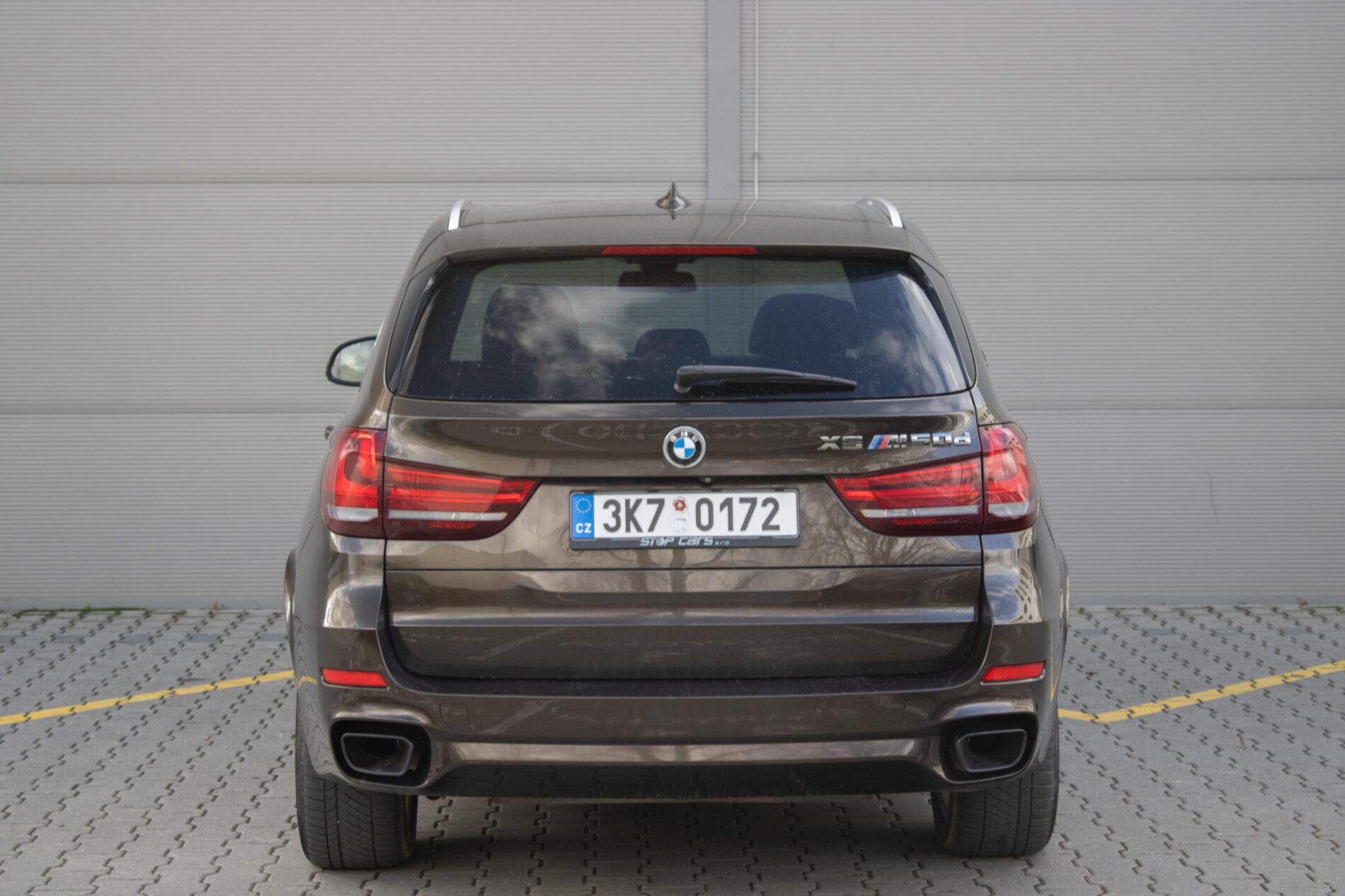 2014 BMW X5 M50d, hnědá suv, 221 000 km