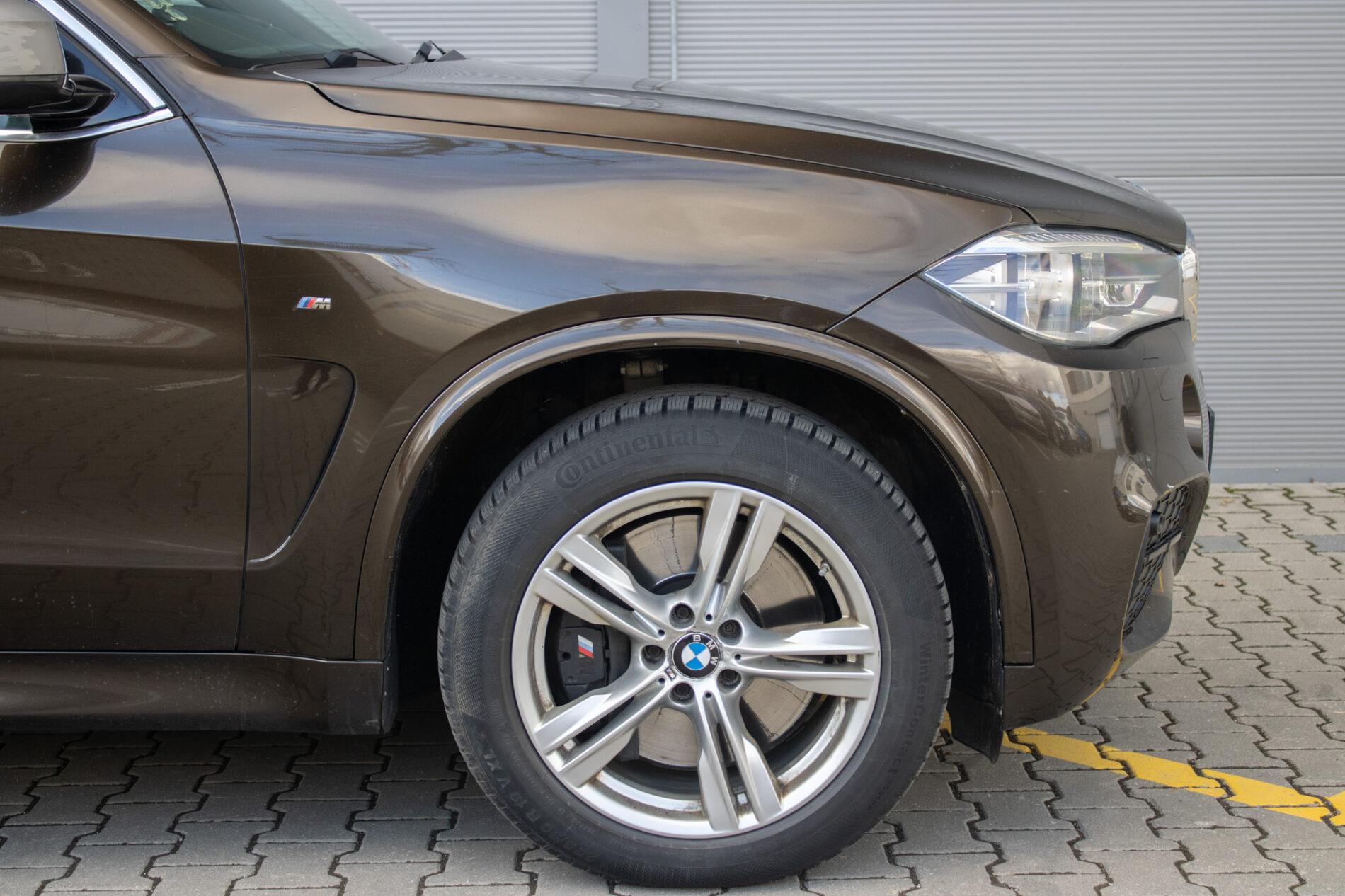 2014 BMW X5 M50d, hnědá suv, 221 000 km