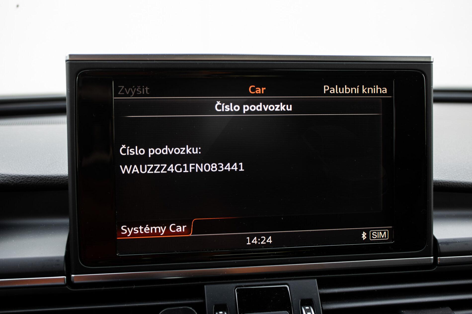 2015 AUDI S6, modrá kombi, 264 543 km