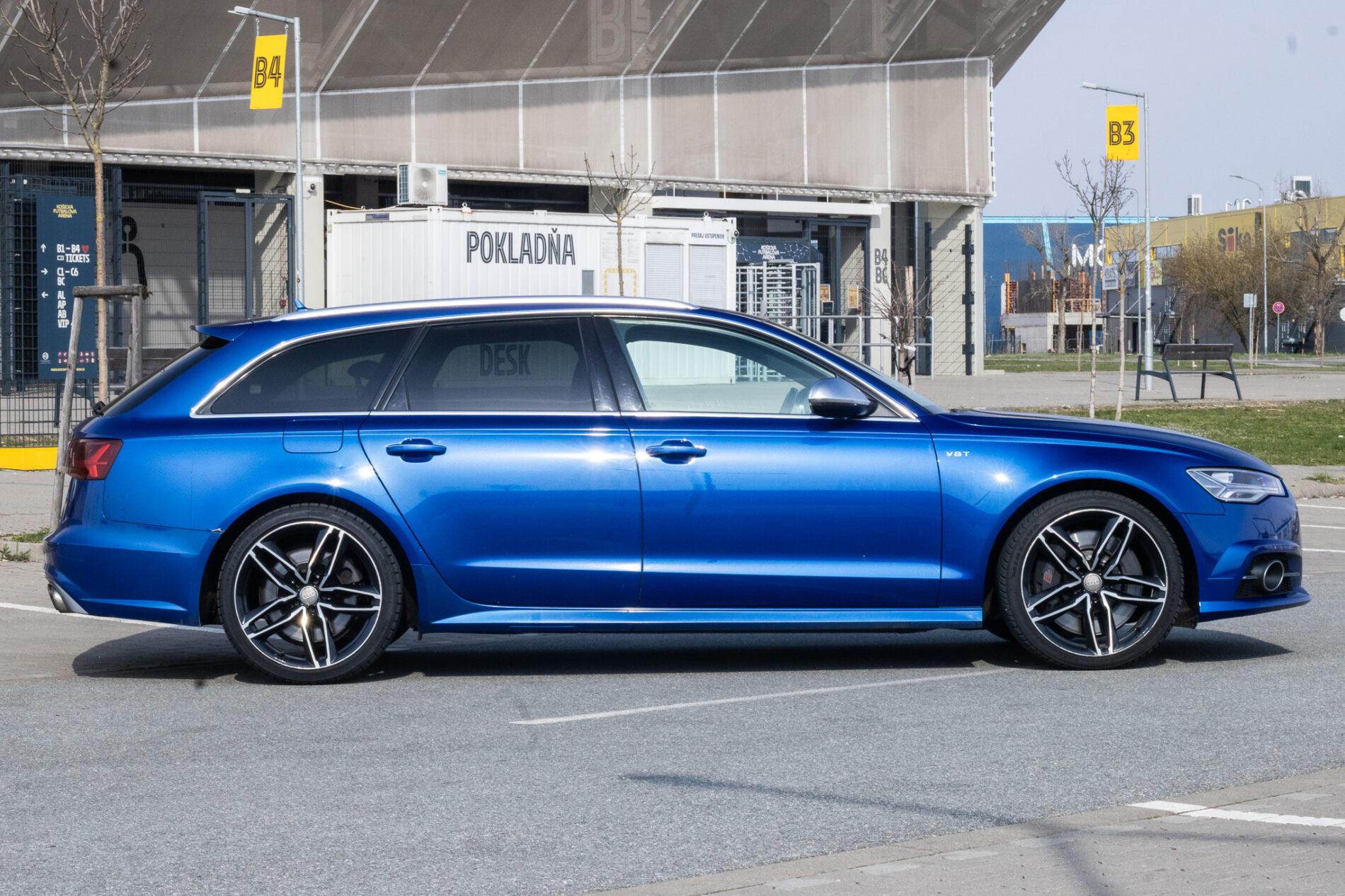 2015 AUDI S6, modrá kombi, 264 543 km
