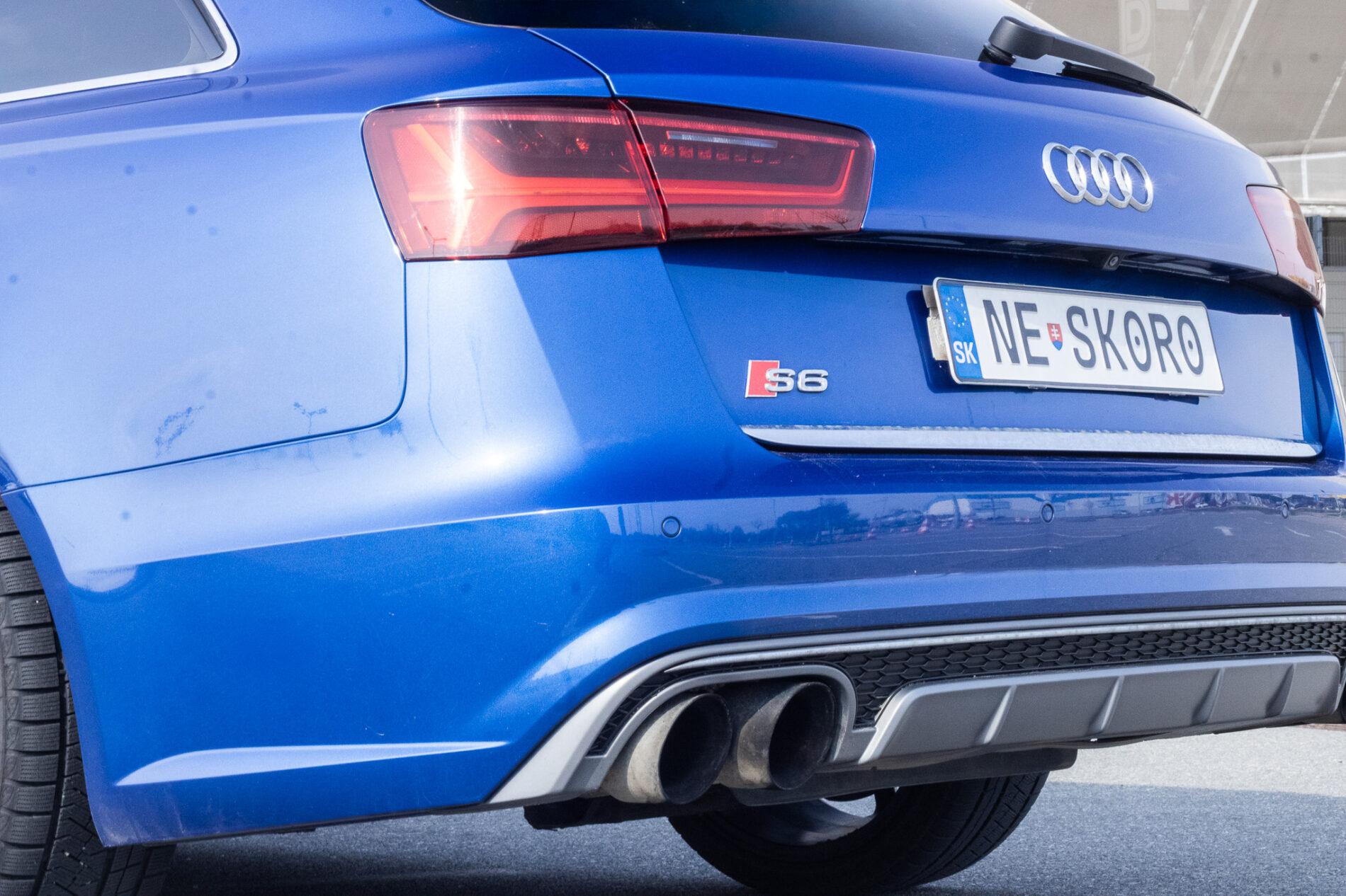 2015 AUDI S6, modrá kombi, 264 543 km