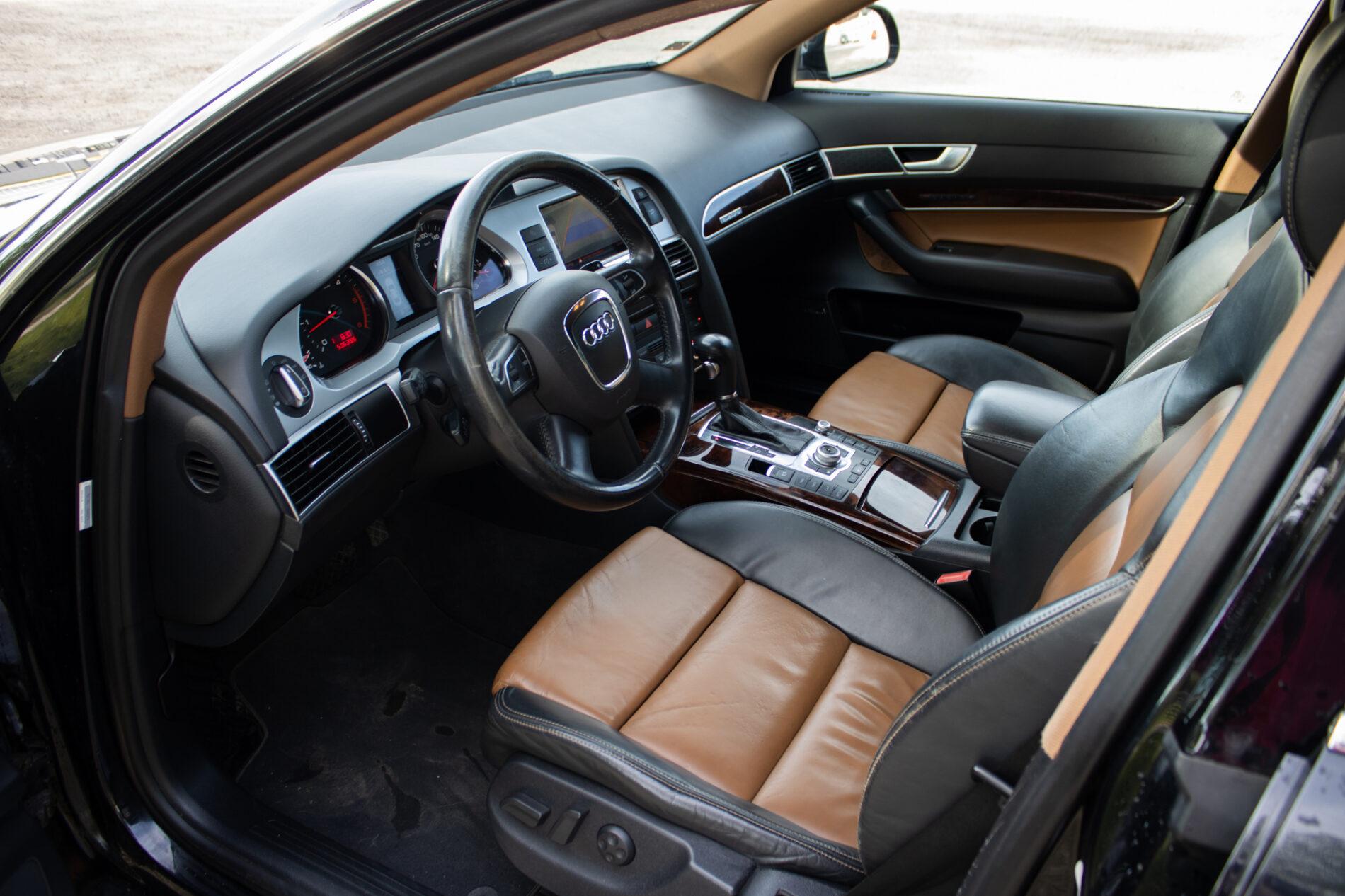 2009 AUDI A6, černá sedan, 268 281 km