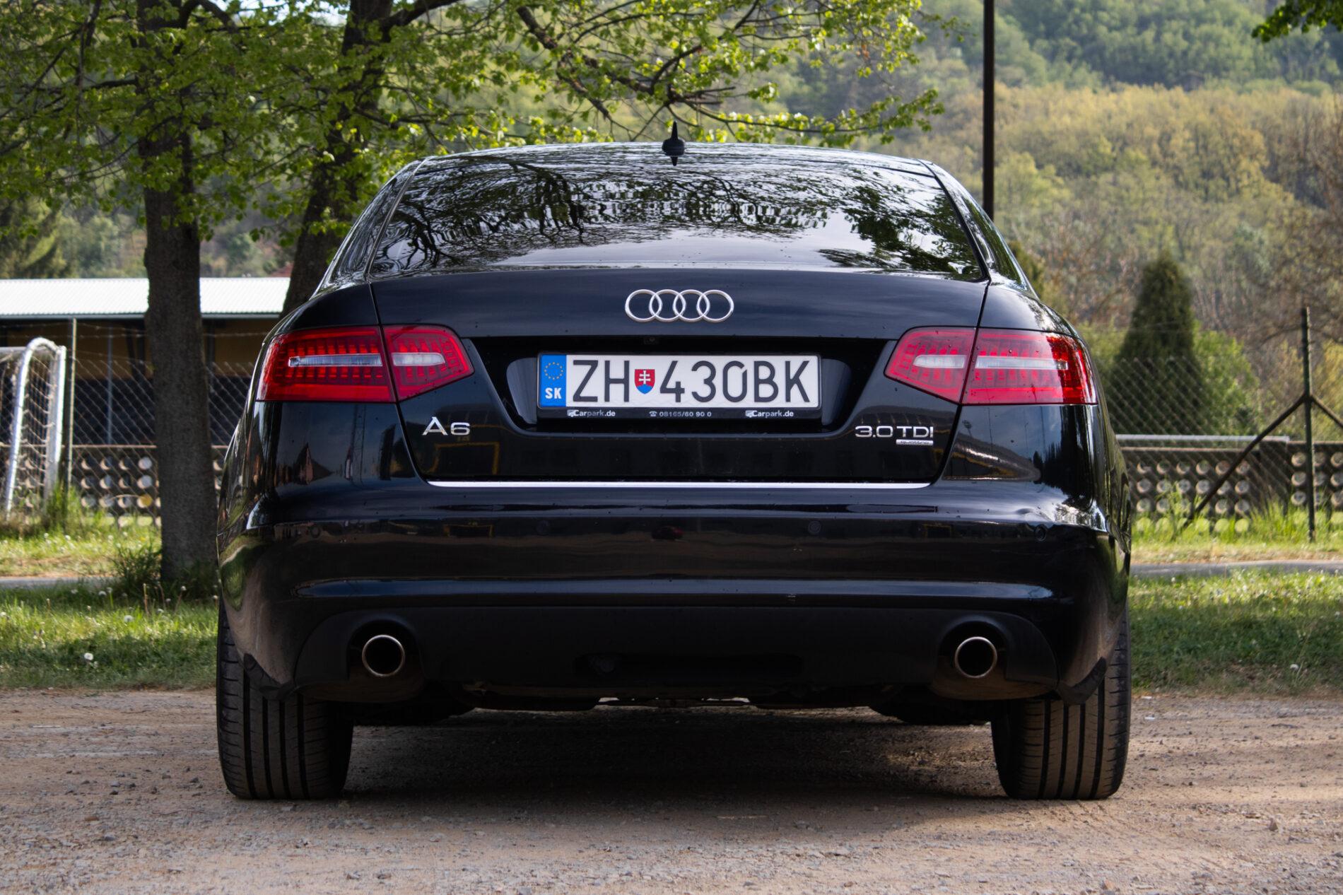 2009 AUDI A6, černá sedan, 268 281 km