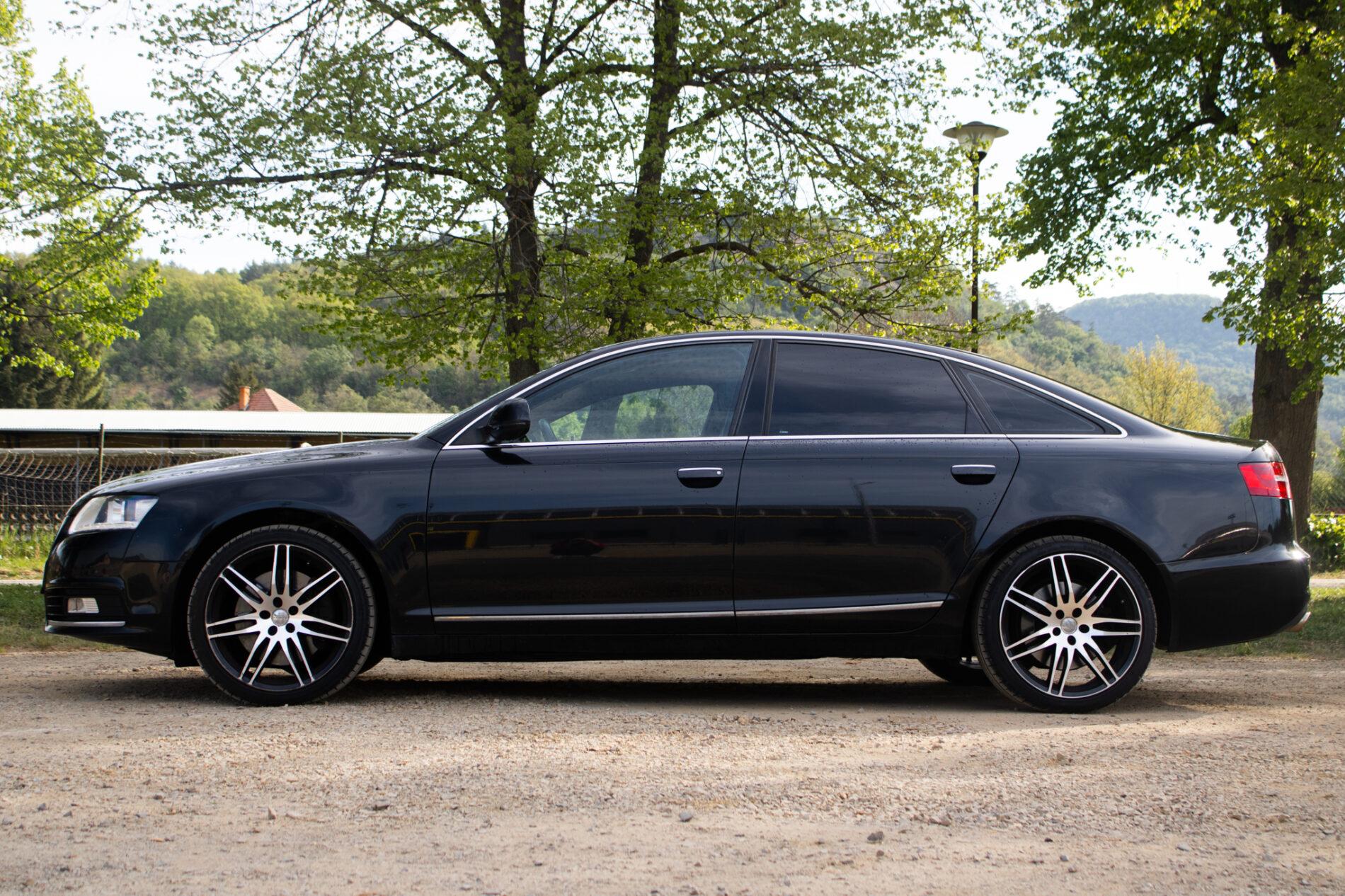 2009 AUDI A6, černá sedan, 268 281 km