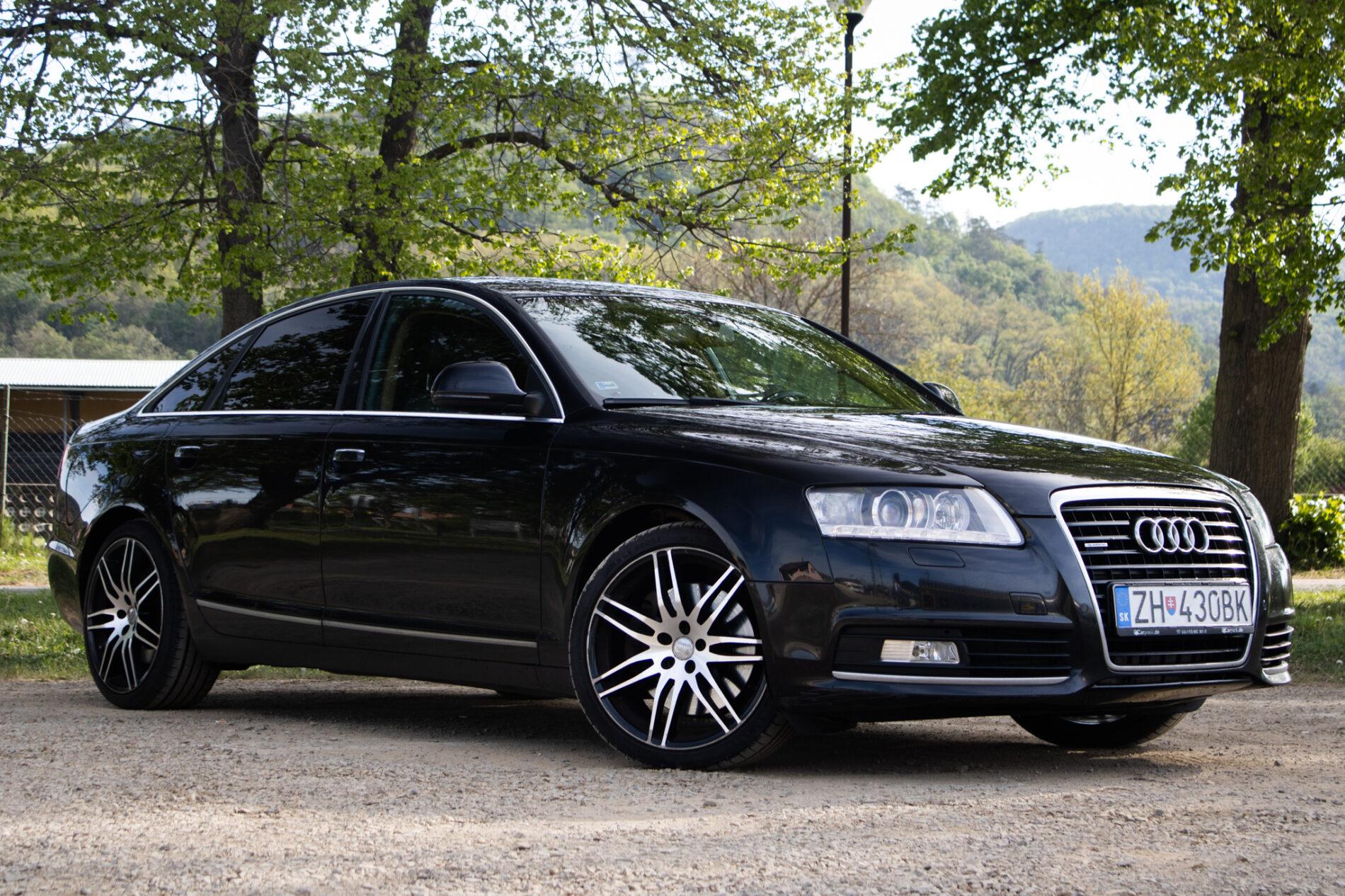 2009 AUDI A6, černá sedan, 268 281 km