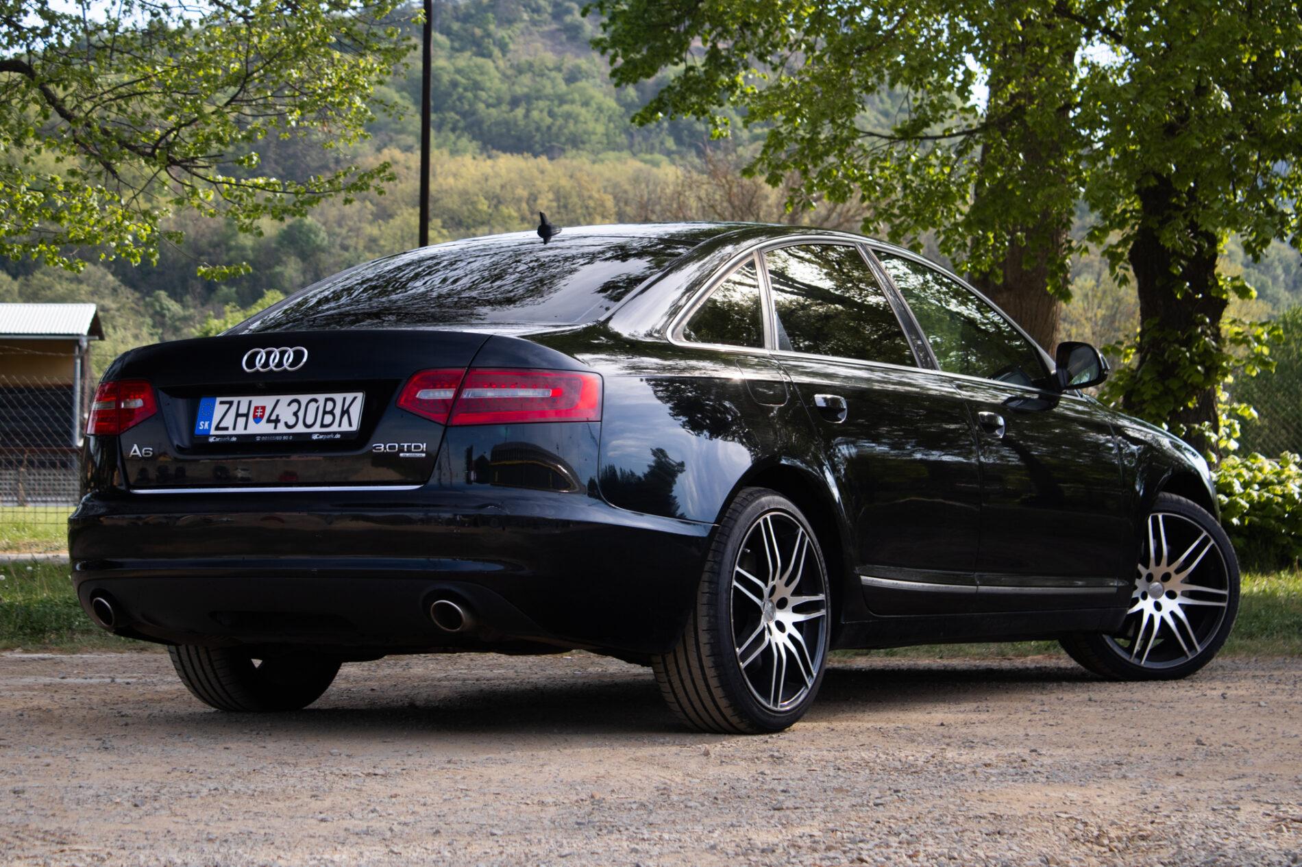 2009 AUDI A6, černá sedan, 268 281 km