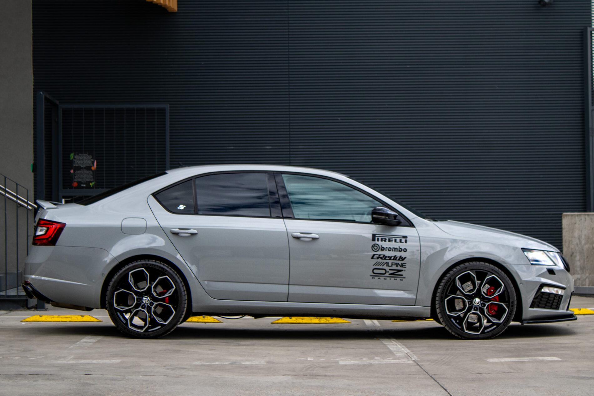 2018 Skoda Octavia RS, šedá, 83 724 km