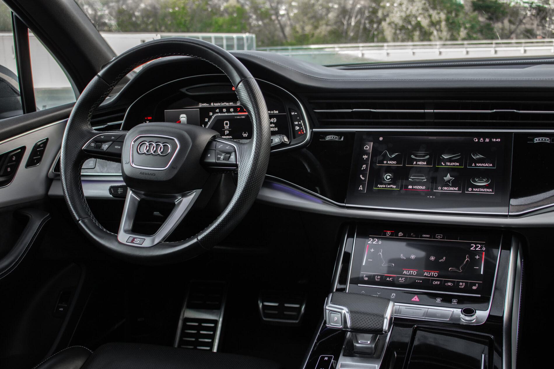 2022 AUDI SQ7, černá suv, 72 106 km