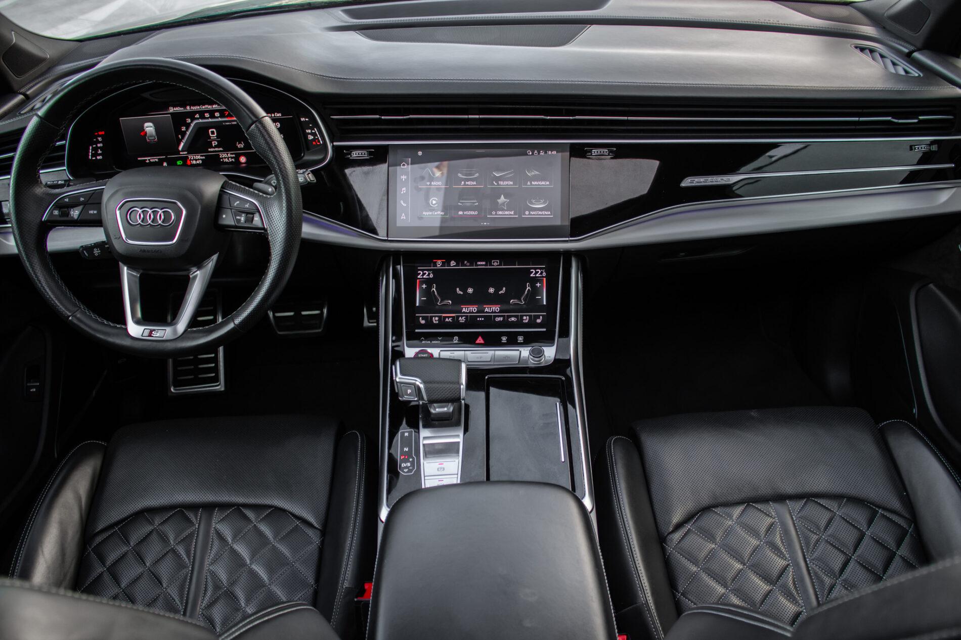 2022 AUDI SQ7, černá suv, 72 106 km