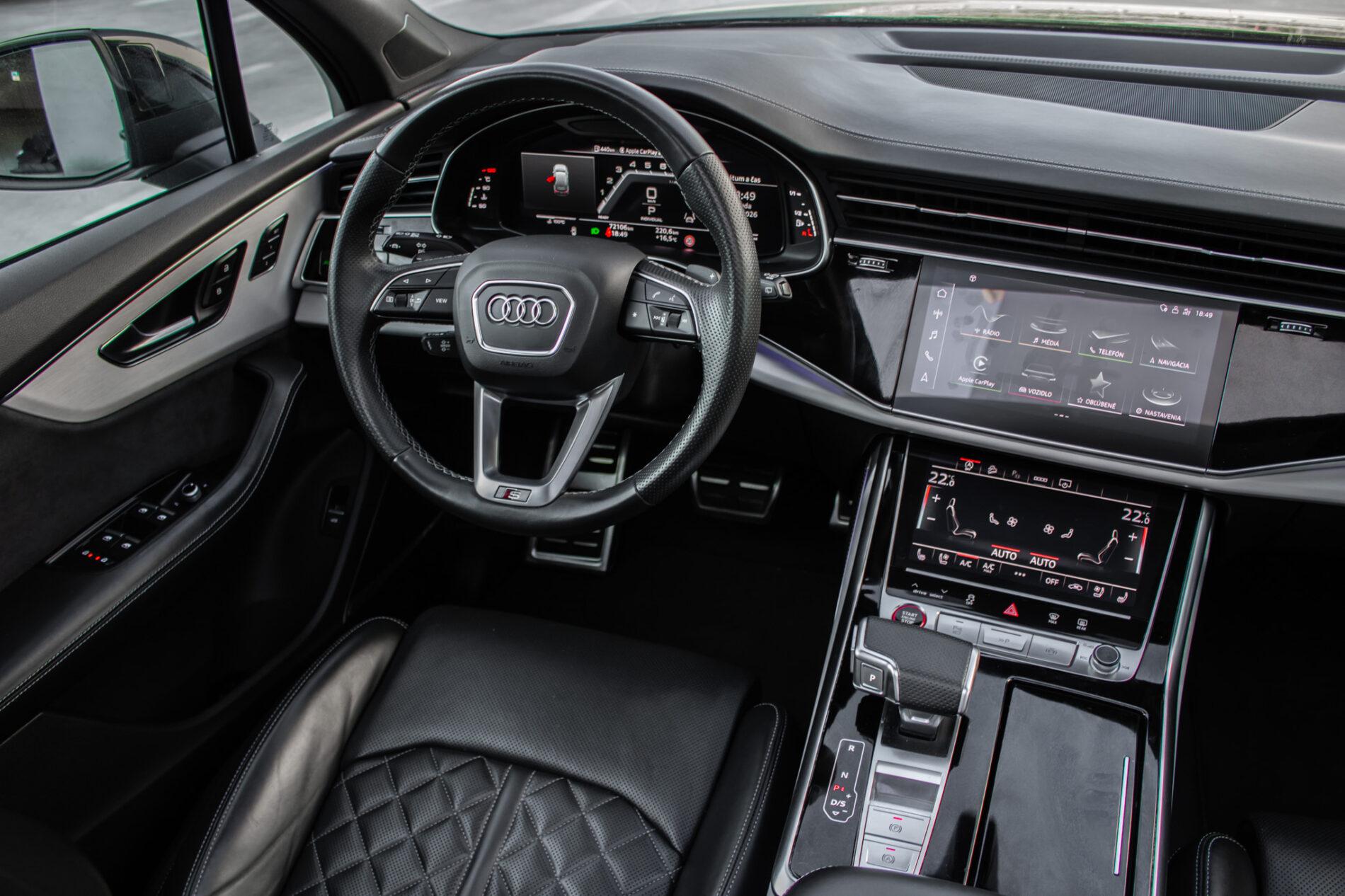 2022 AUDI SQ7, černá suv, 72 106 km