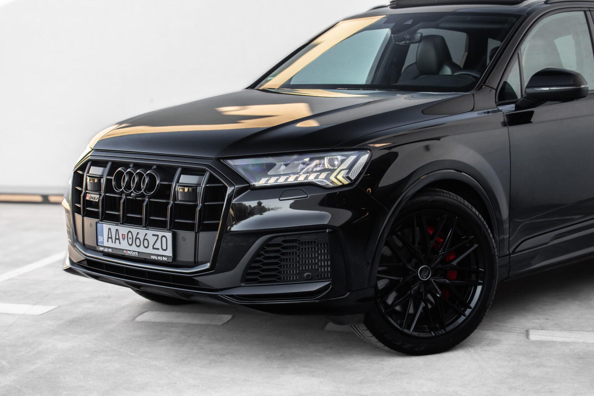 2022 AUDI SQ7, černá suv, 72 106 km