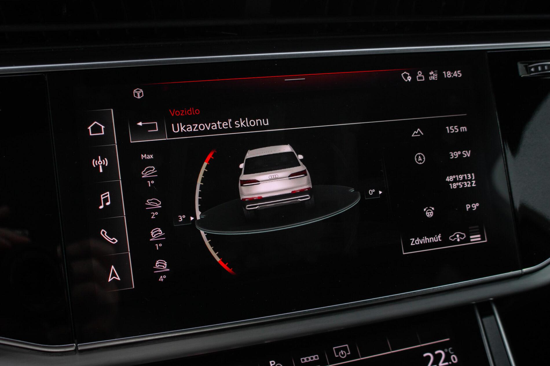 2022 AUDI SQ7, černá suv, 72 106 km