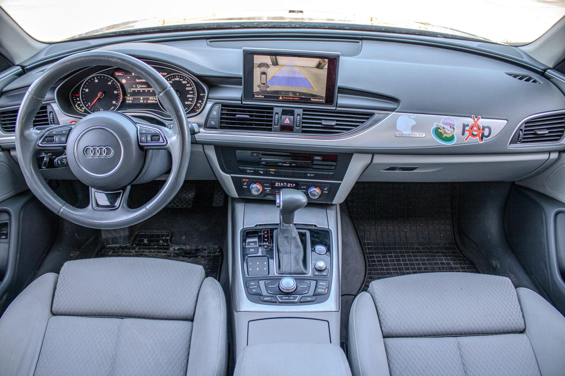 2015 AUDI A6, šedá kombi, 286 842 km
