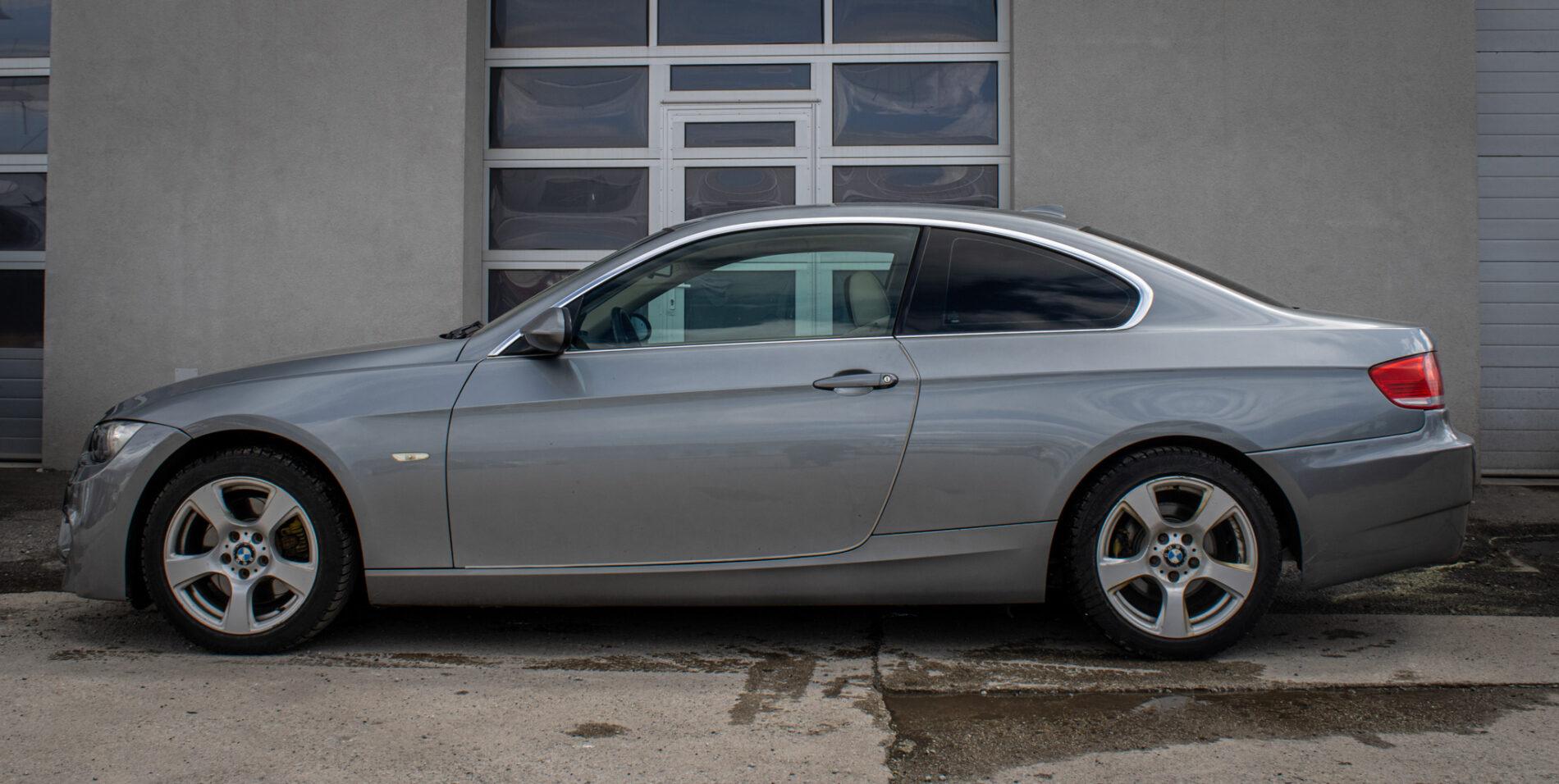 2008 BMW 325i, šedá kupé, 287 630 km