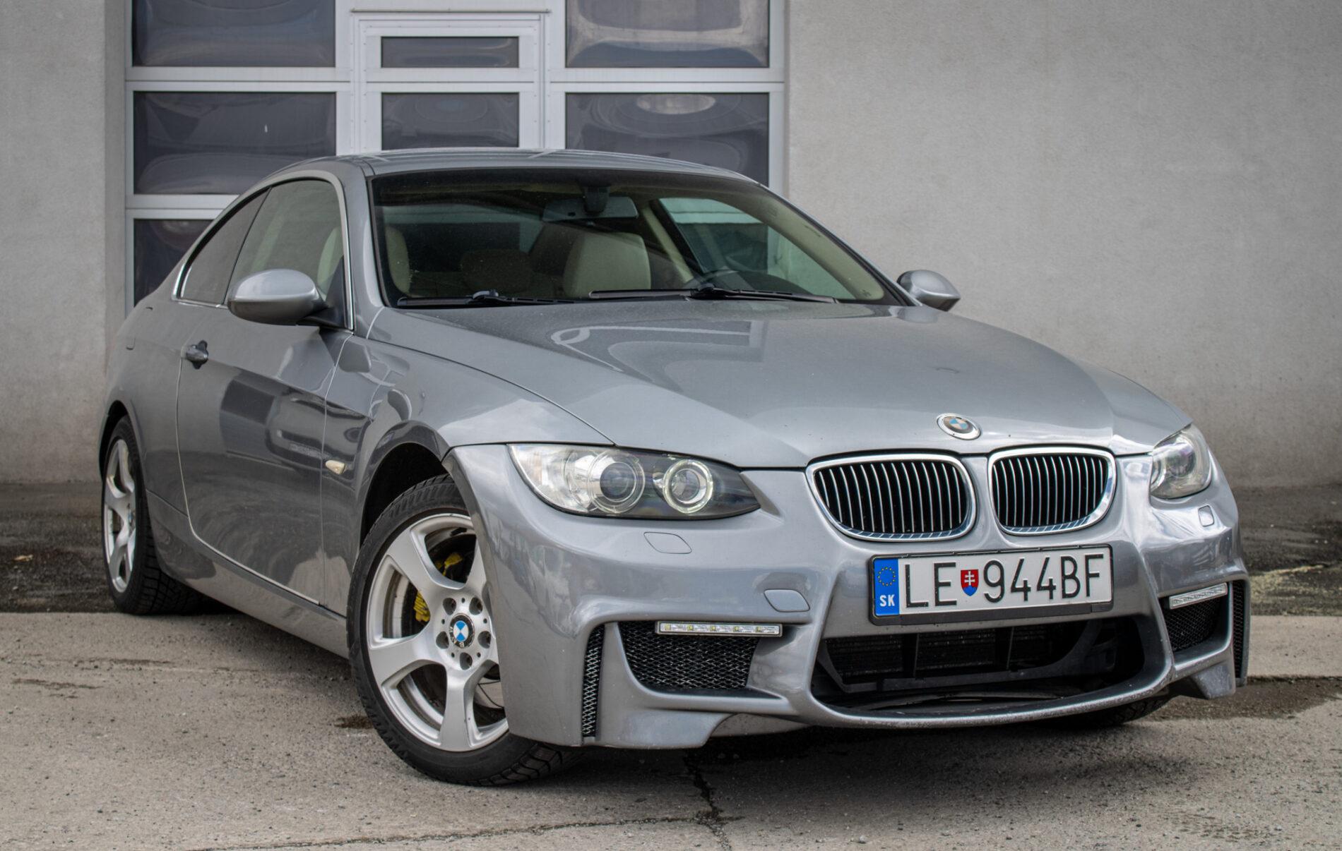 2008 BMW 325i, šedá kupé, 287 630 km