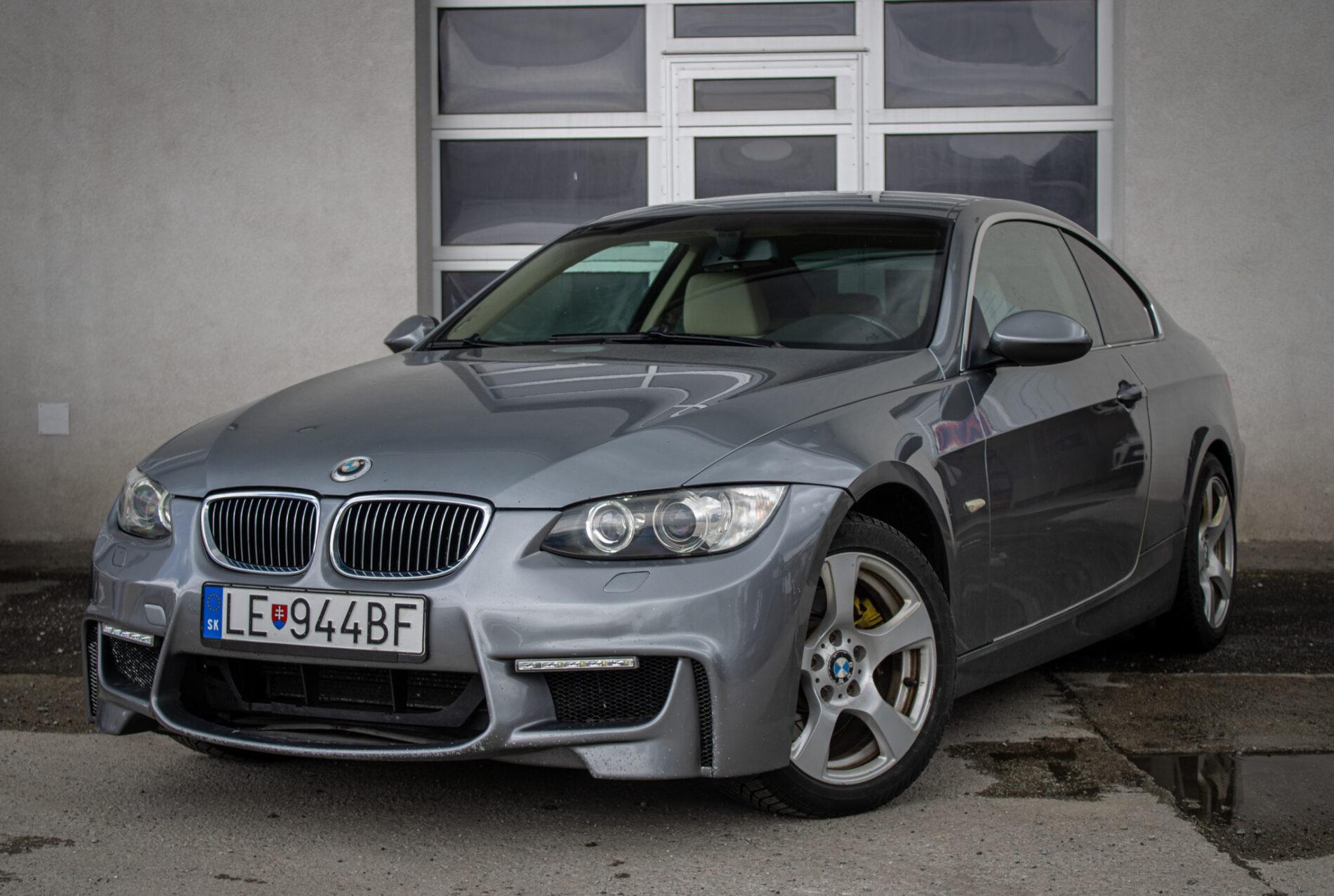 2008 BMW 325i, šedá kupé, 287 630 km