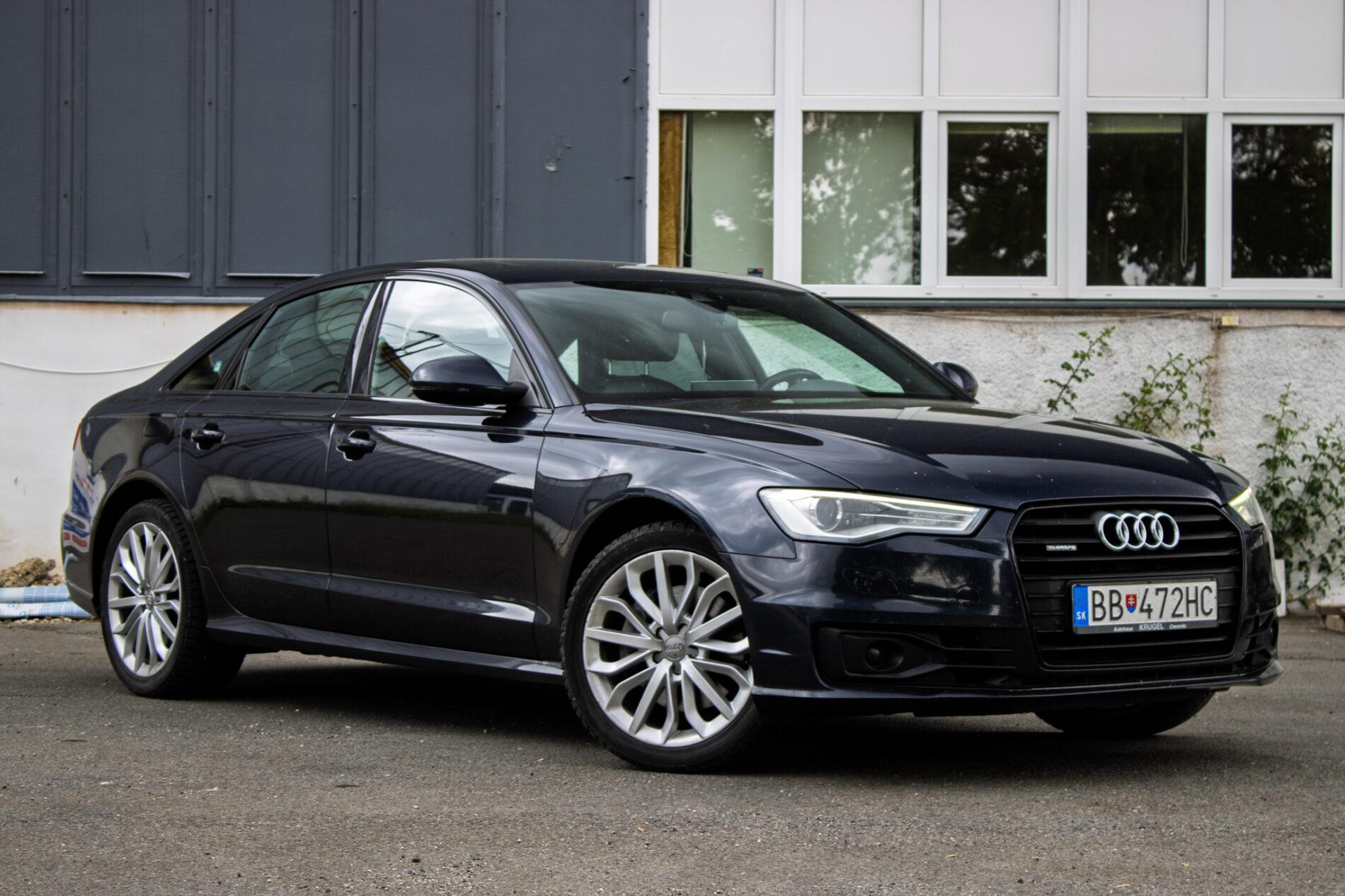 2016 AUDI A6, modrá sedan, 273 541 km