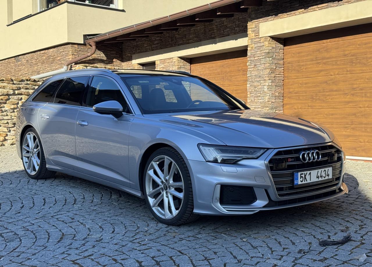 2019 AUDI S6, stříbrná kombi, 138 500 km