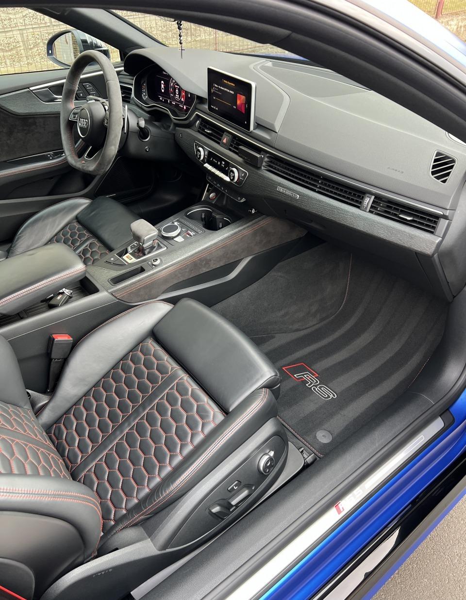 2018 AUDI RS5, modrá kupé, 85 100 km