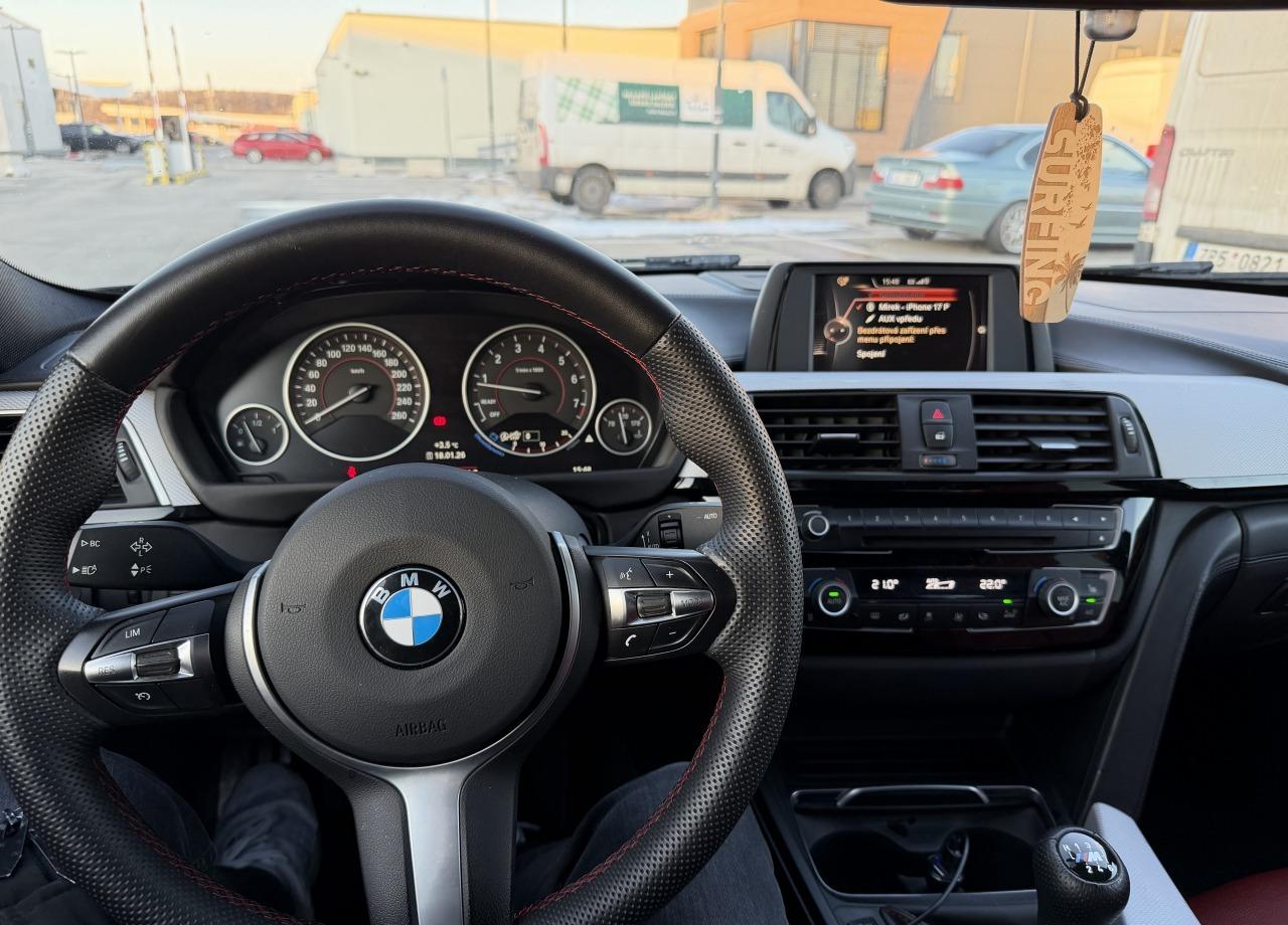 2017 BMW 340i, černá sedan, 191 000 km