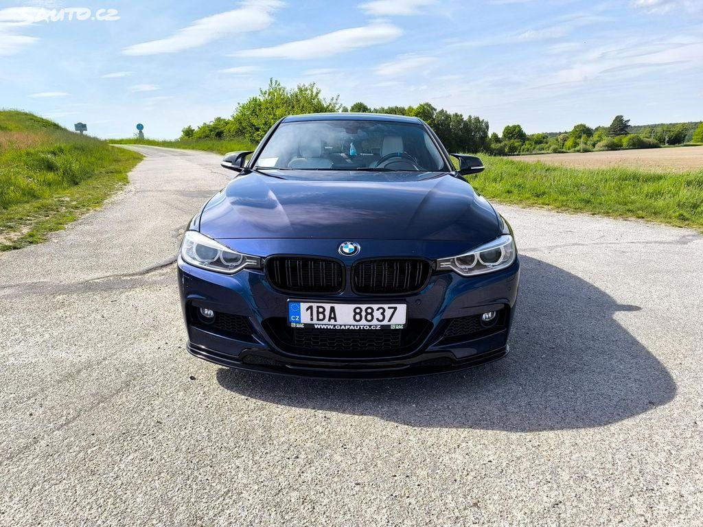 2014 BMW 335i, tmavě modrá sedan, 231 000 km