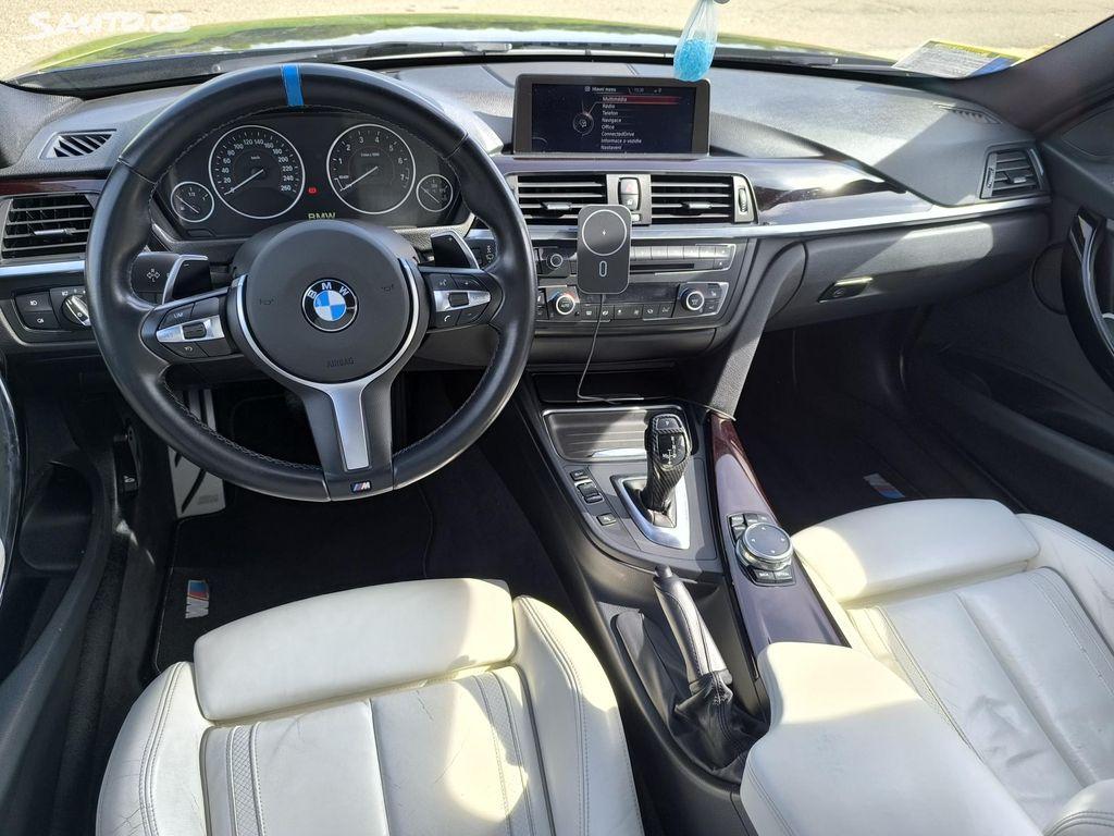 2014 BMW 335i, tmavě modrá sedan, 231 000 km