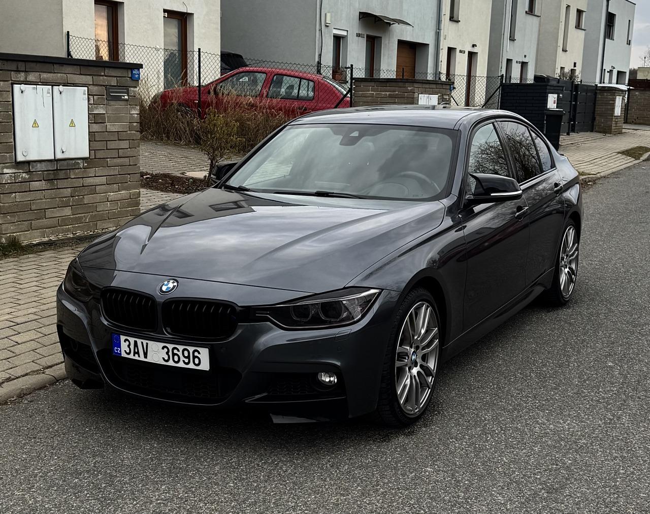 2013 BMW 335d, šedá sedan, 150 000 km