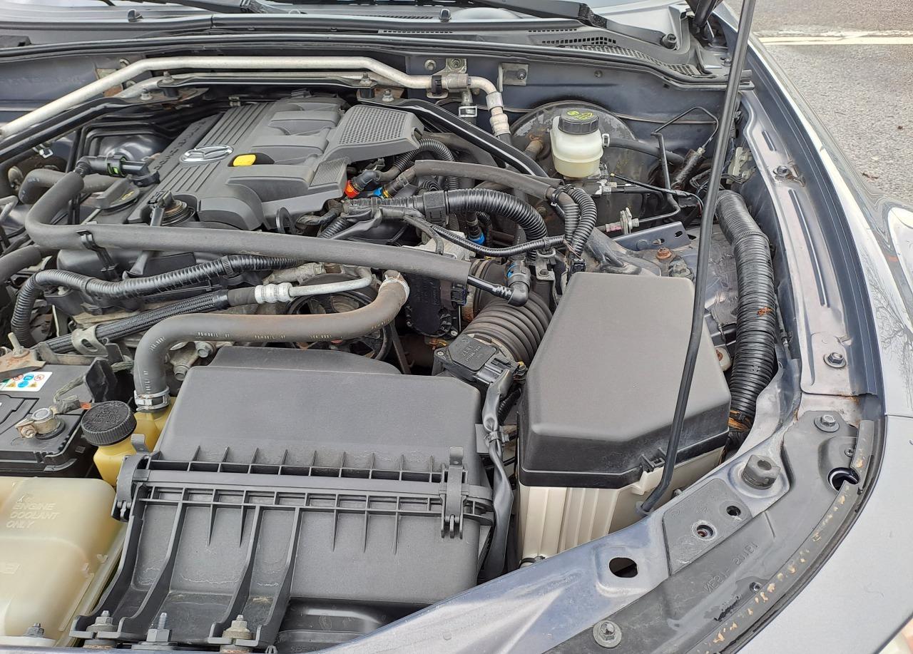 2007 Mazda MX-5 (NC), šedá kabriolet, 213 200 km