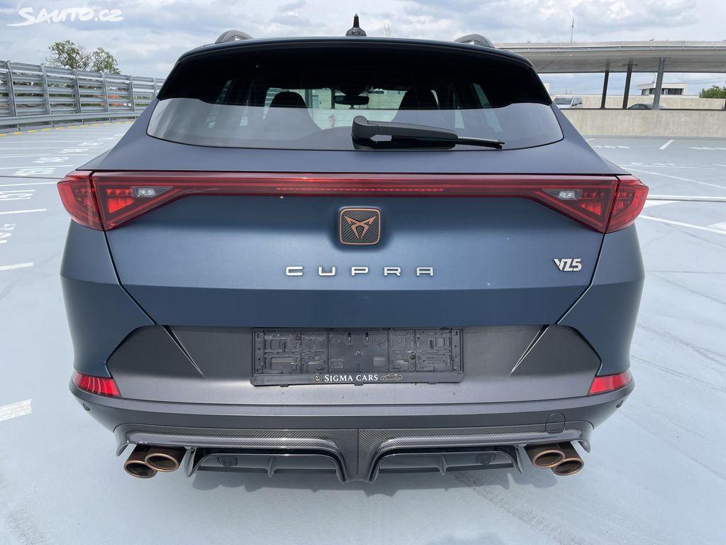 2022 Cupra Formentor VZ5, tmavě modrá hatchback, 51 000 km
