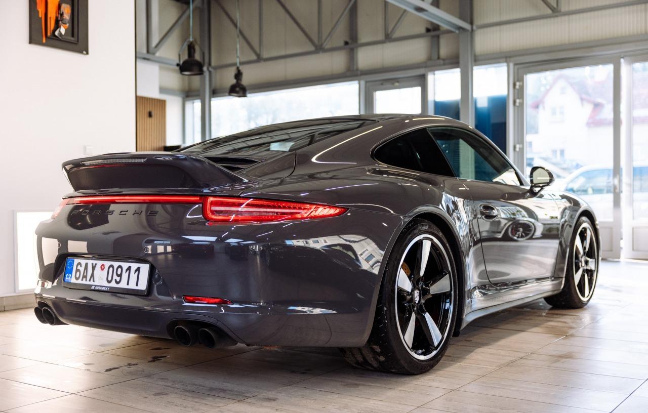 2014 Porsche 991 Carrera 4S 50th Anniv., šedá kupé, 83 820 km