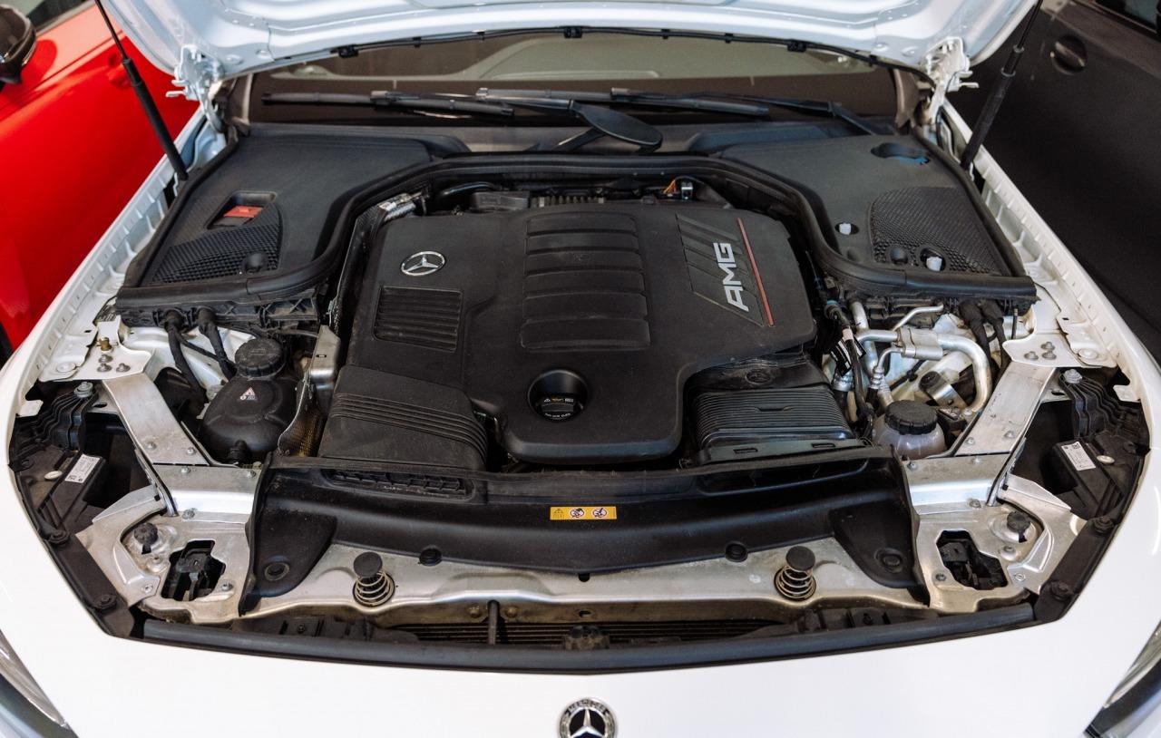 2022 Mercedes-Benz CLS 53 AMG, bílá sedan, 118 000 km