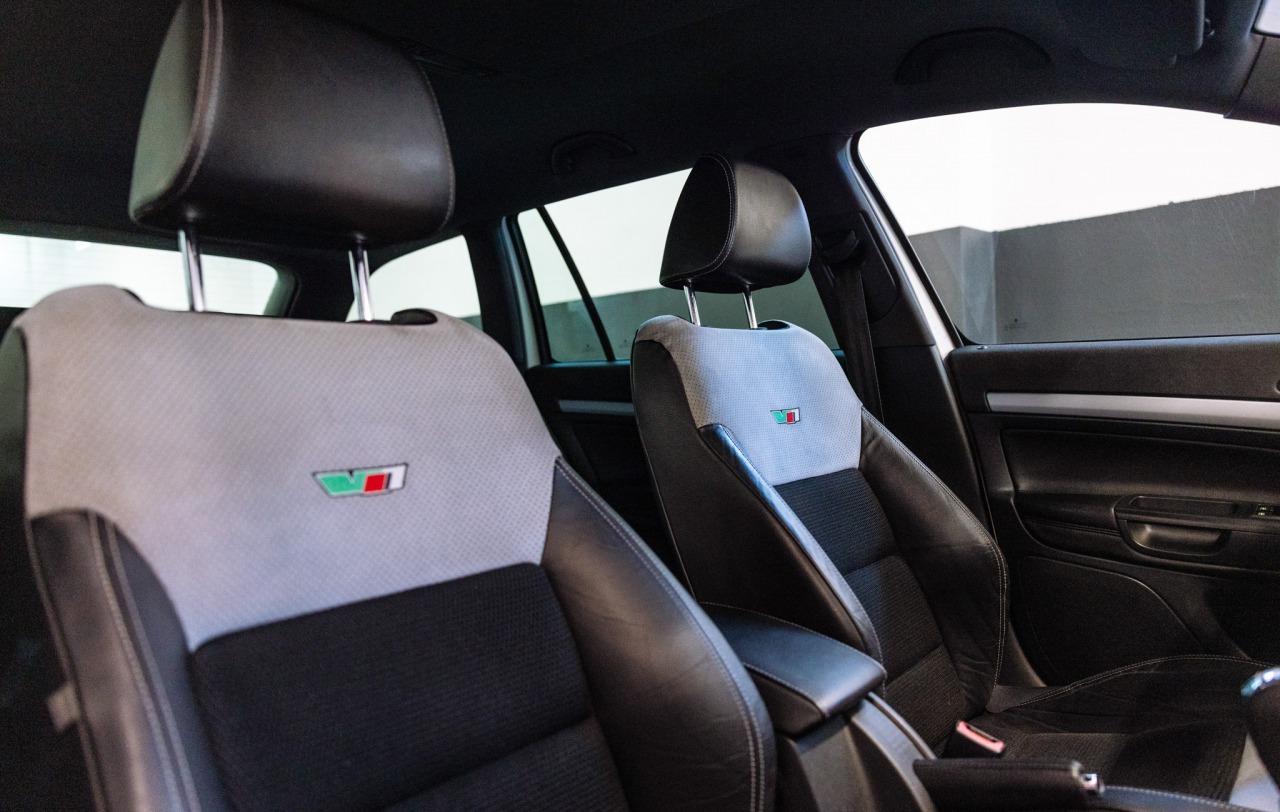 2009 Skoda Octavia RS, bílá kombi, 129 910 km