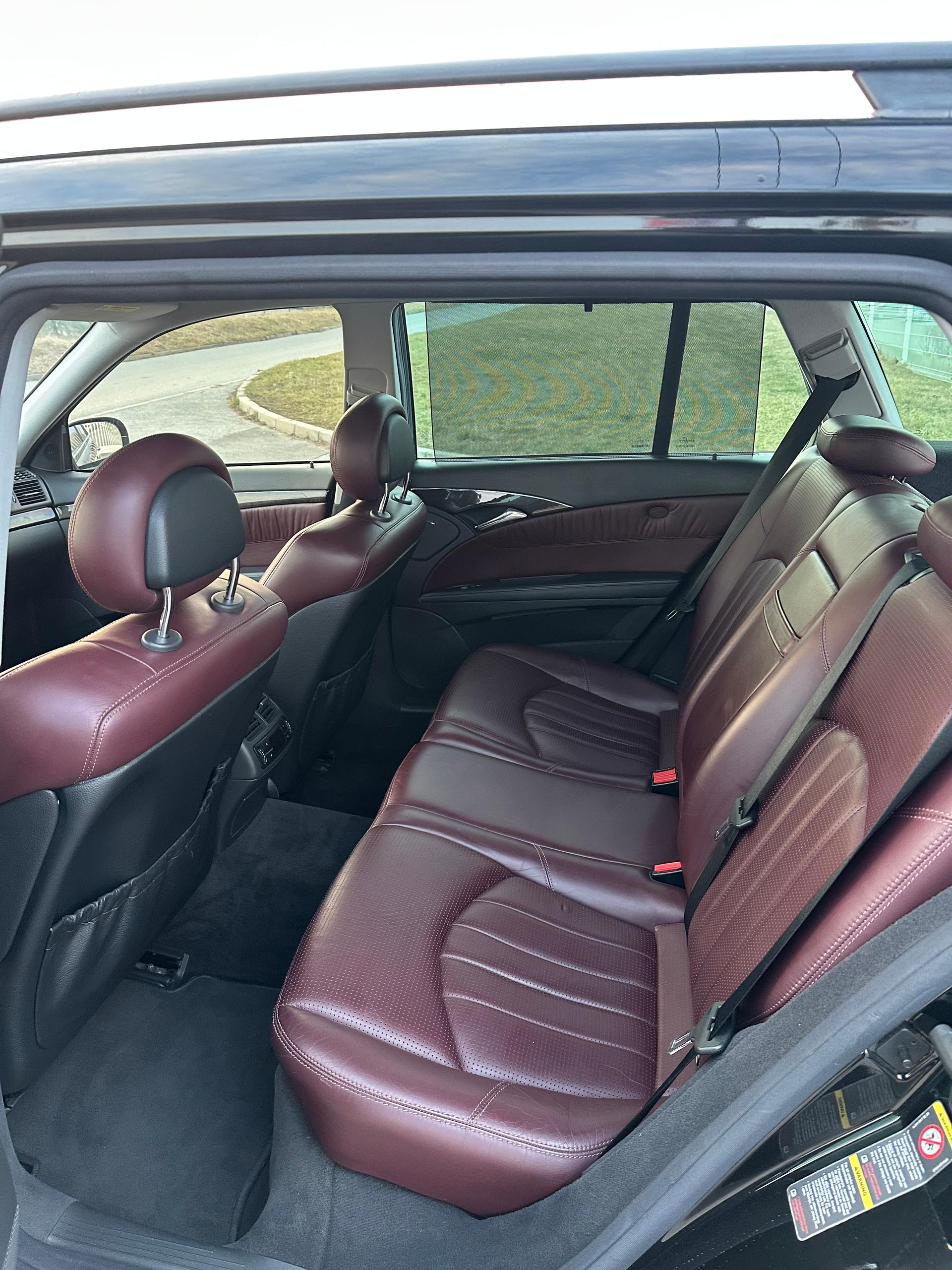 2003 Mercedes-Benz E 55 AMG, černá kombi, 230 000 km