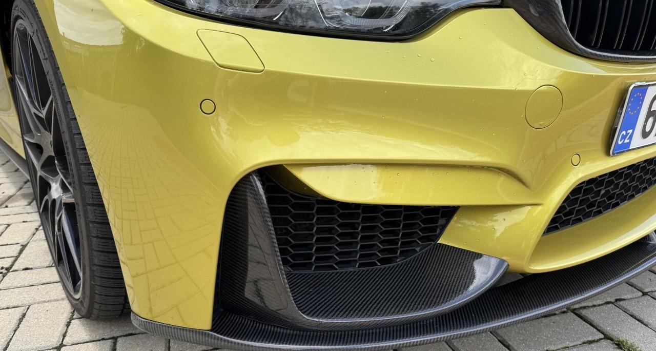 2017 BMW M4, žlutá kupé, 141 000 km