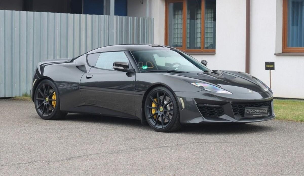 2017 Lotus Evora 410 Sport, černá kupé, 83 000 km
