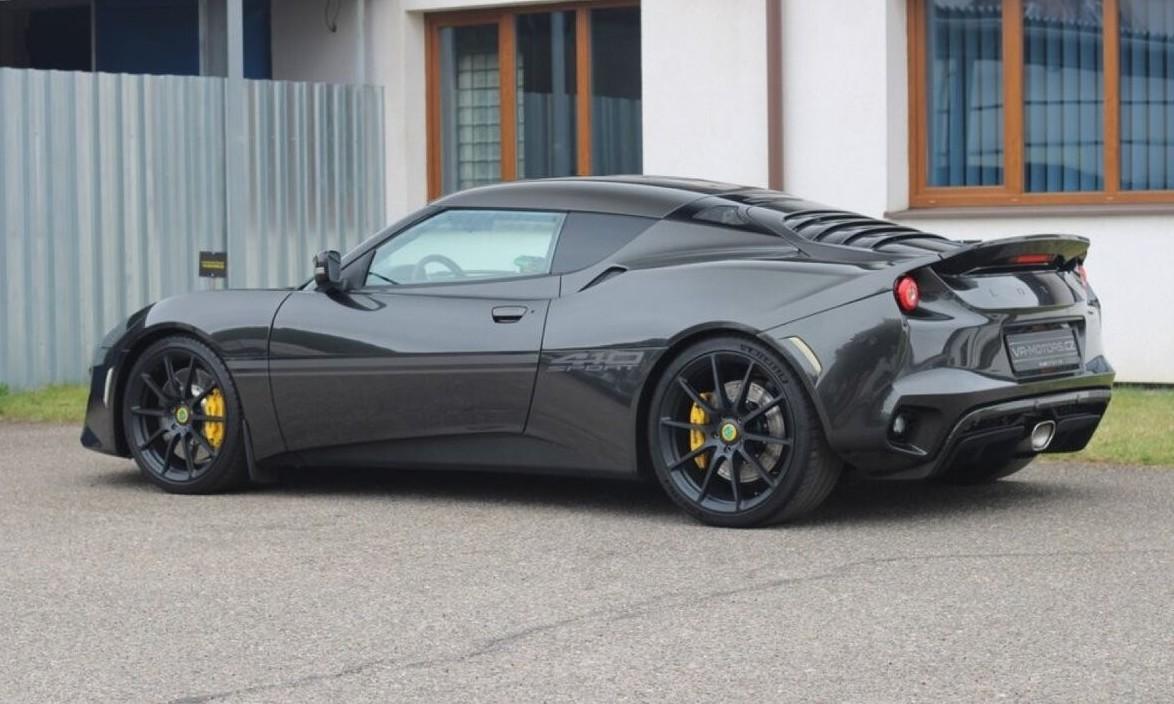 2017 Lotus Evora 410 Sport, černá kupé, 83 000 km