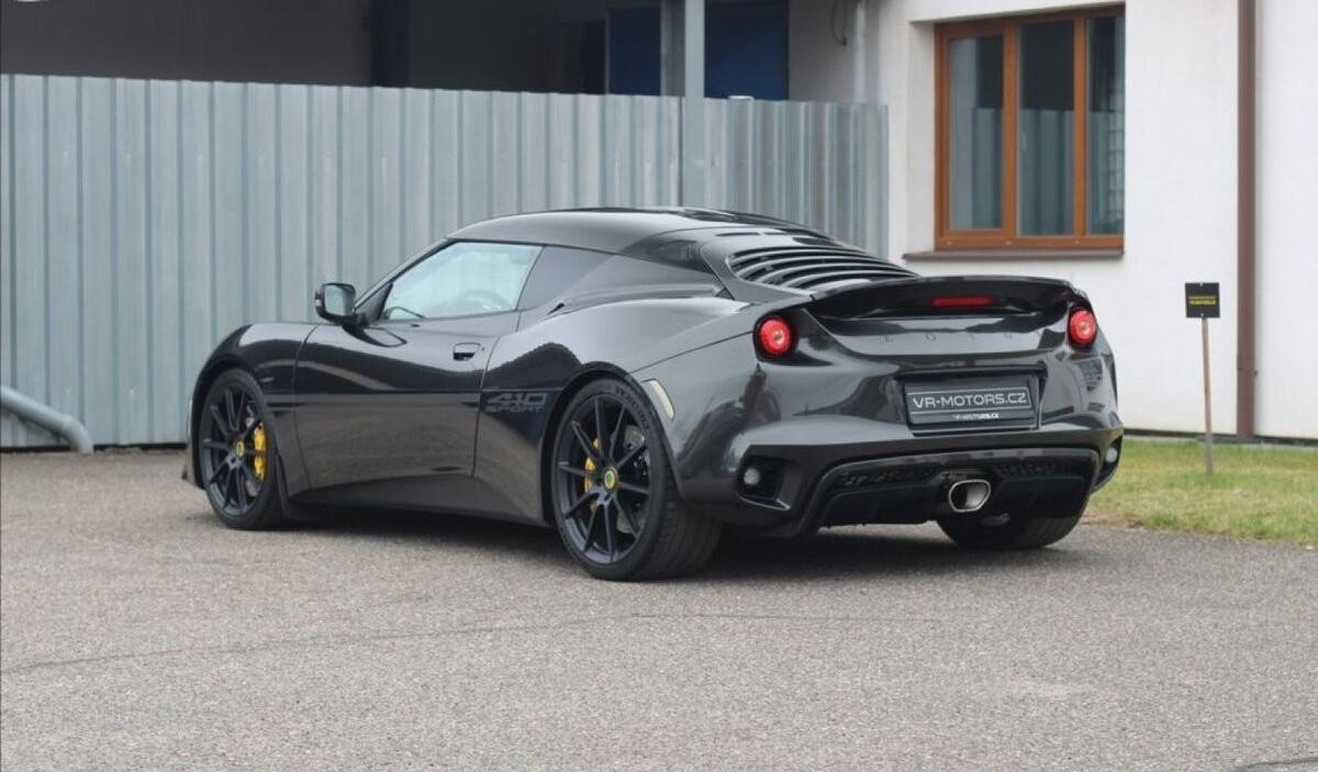 2017 Lotus Evora 410 Sport, černá kupé, 83 000 km