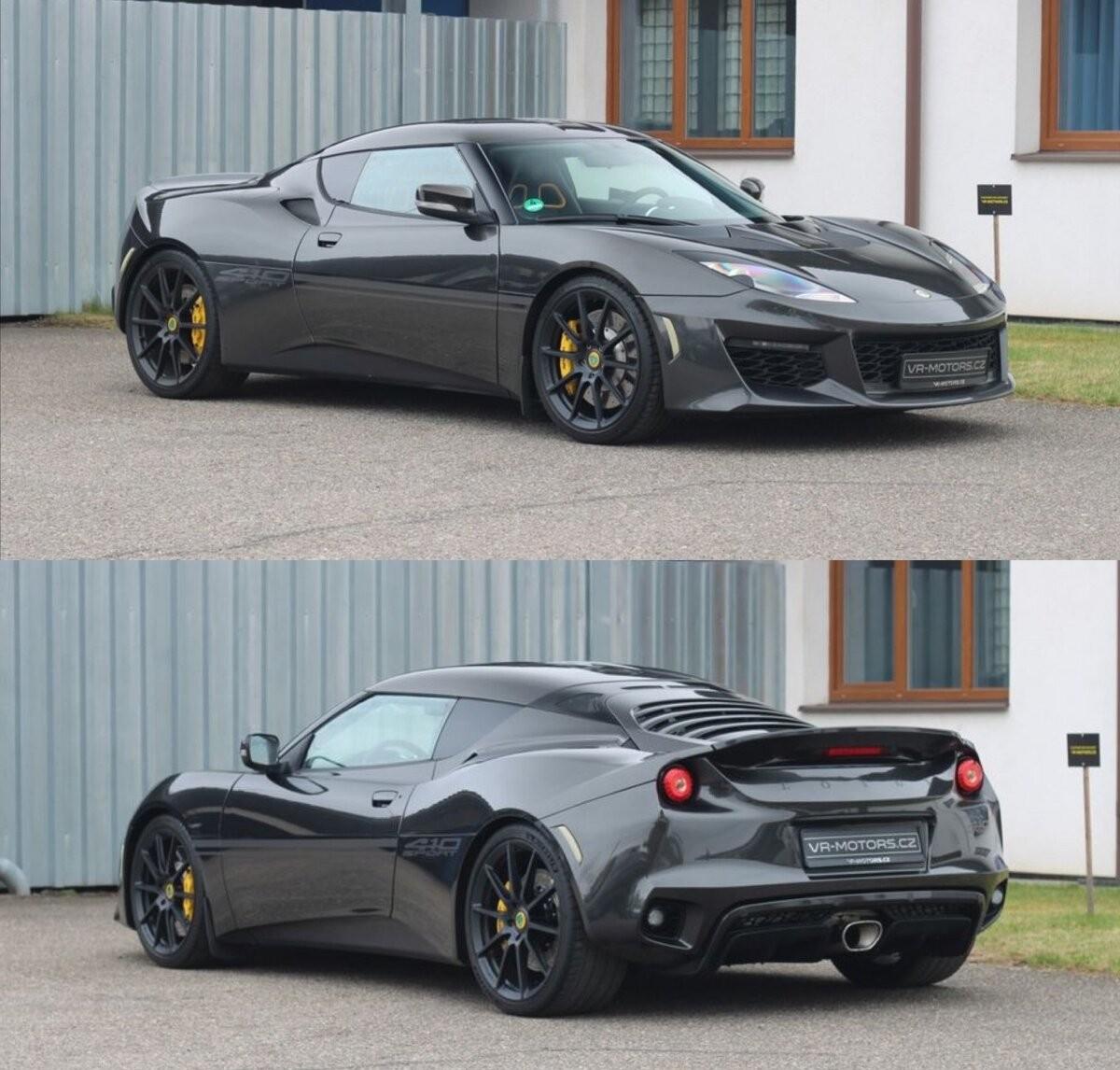 2017 Lotus Evora 410 Sport, černá kupé, 83 000 km