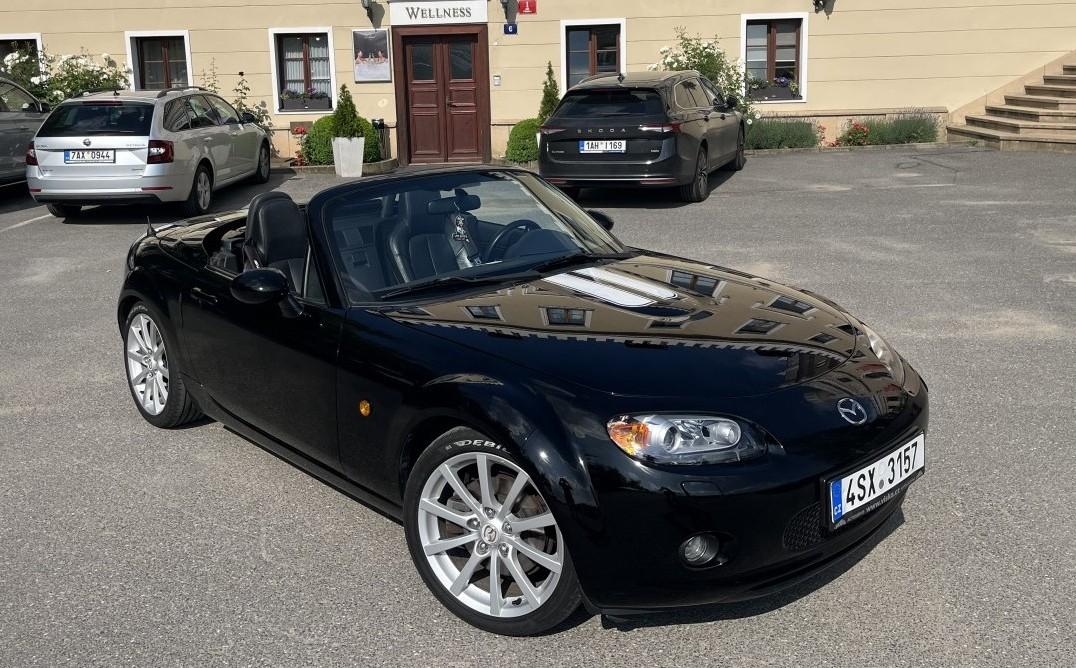 2008 Mazda MX-5 (NC), černá kabriolet, 149 000 km