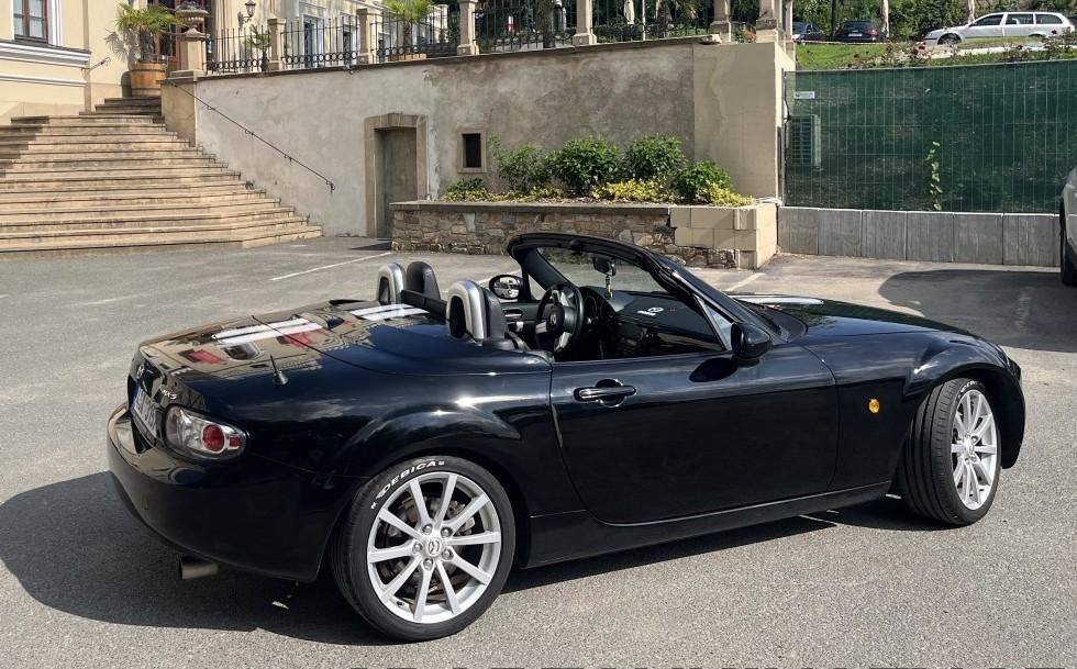 2008 Mazda MX-5 (NC), černá kabriolet, 149 000 km