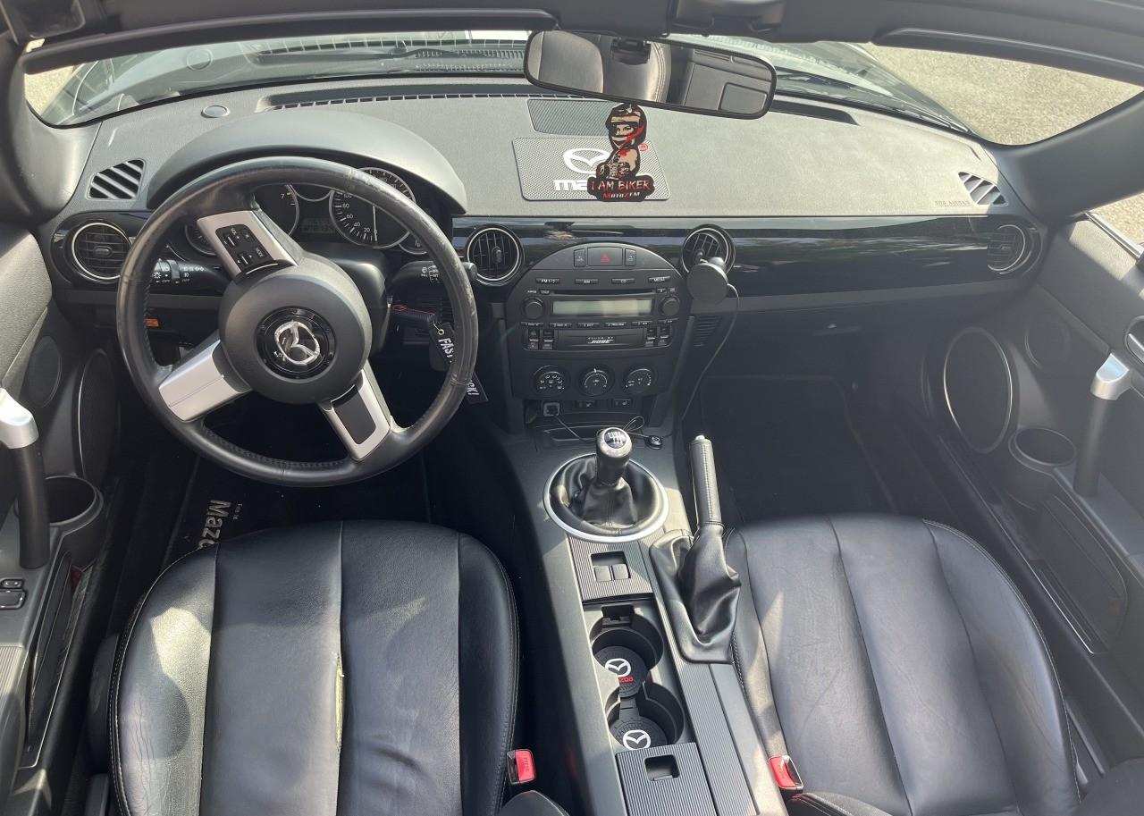 2008 Mazda MX-5 (NC), černá kabriolet, 149 000 km