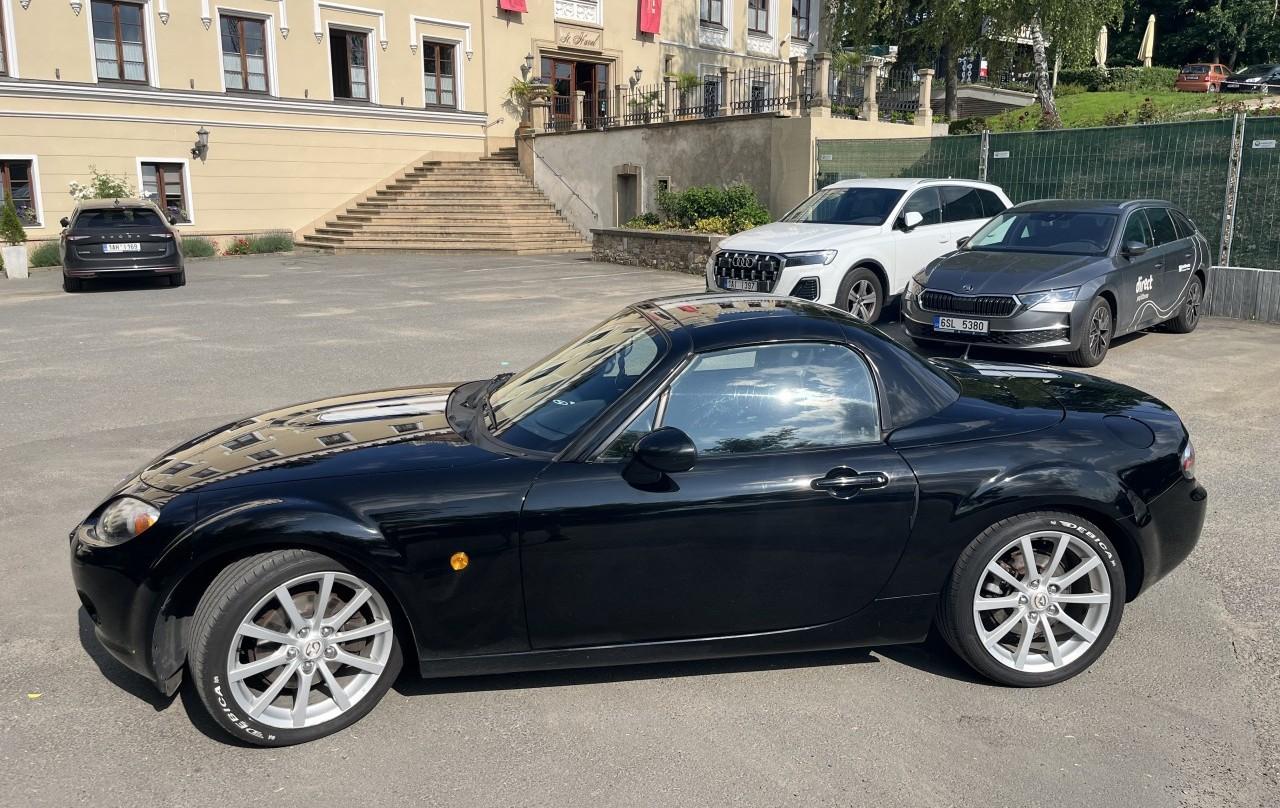 2008 Mazda MX-5 (NC), černá kabriolet, 149 000 km
