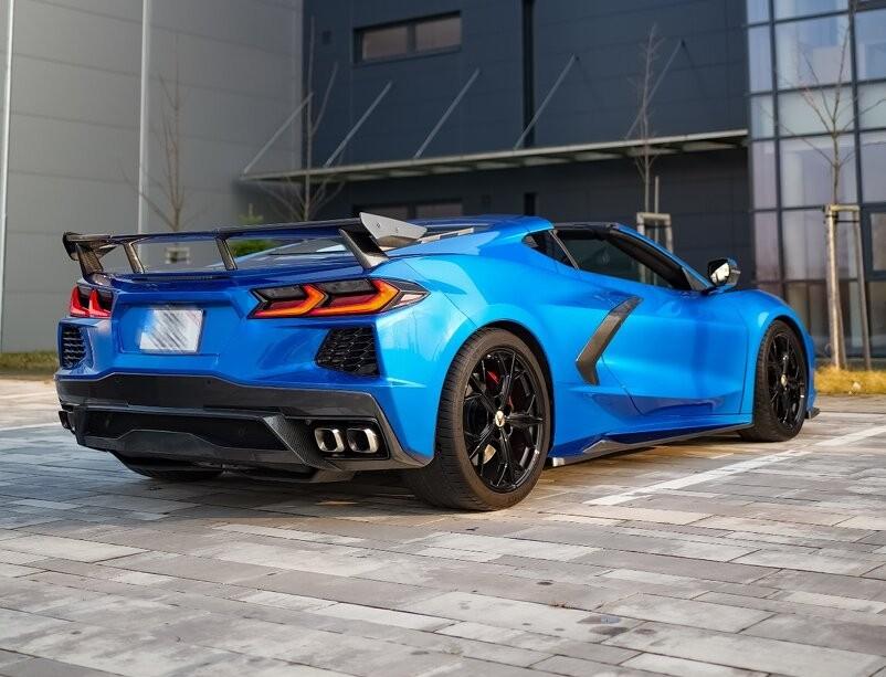 2020 Chevrolet Corvette, modrá kupé, 14 500 km