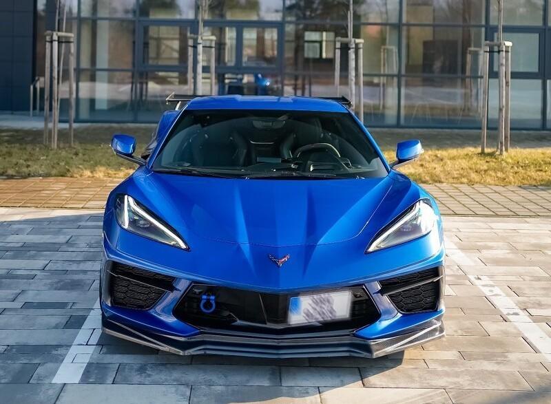 2020 Chevrolet Corvette, modrá kupé, 14 500 km